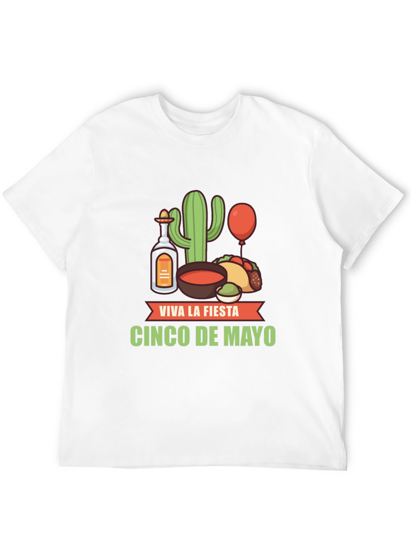Cinco de Mayo Fiesta T-Shirt - Black