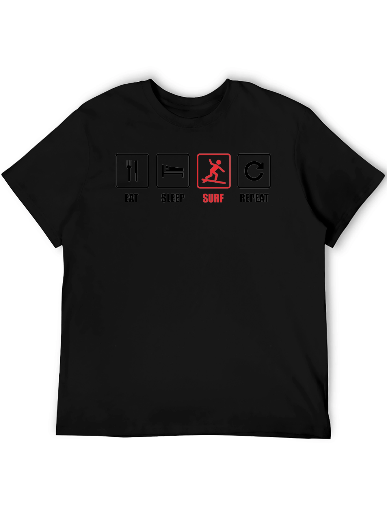Eat Sleep Surf Repeat T-Shirt