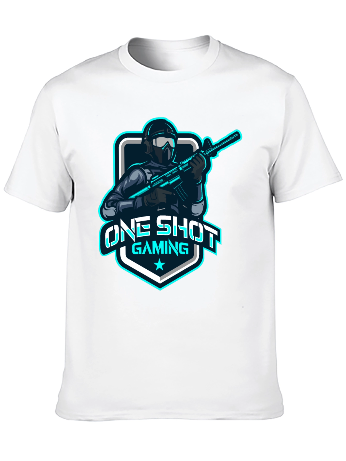 One Shot Gaming T-Shirt: Gamer Style