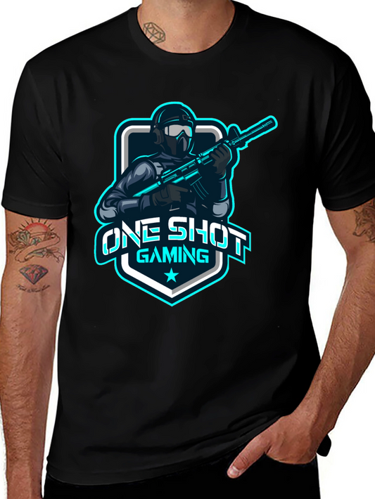 One Shot Gaming T-Shirt: Gamer Style