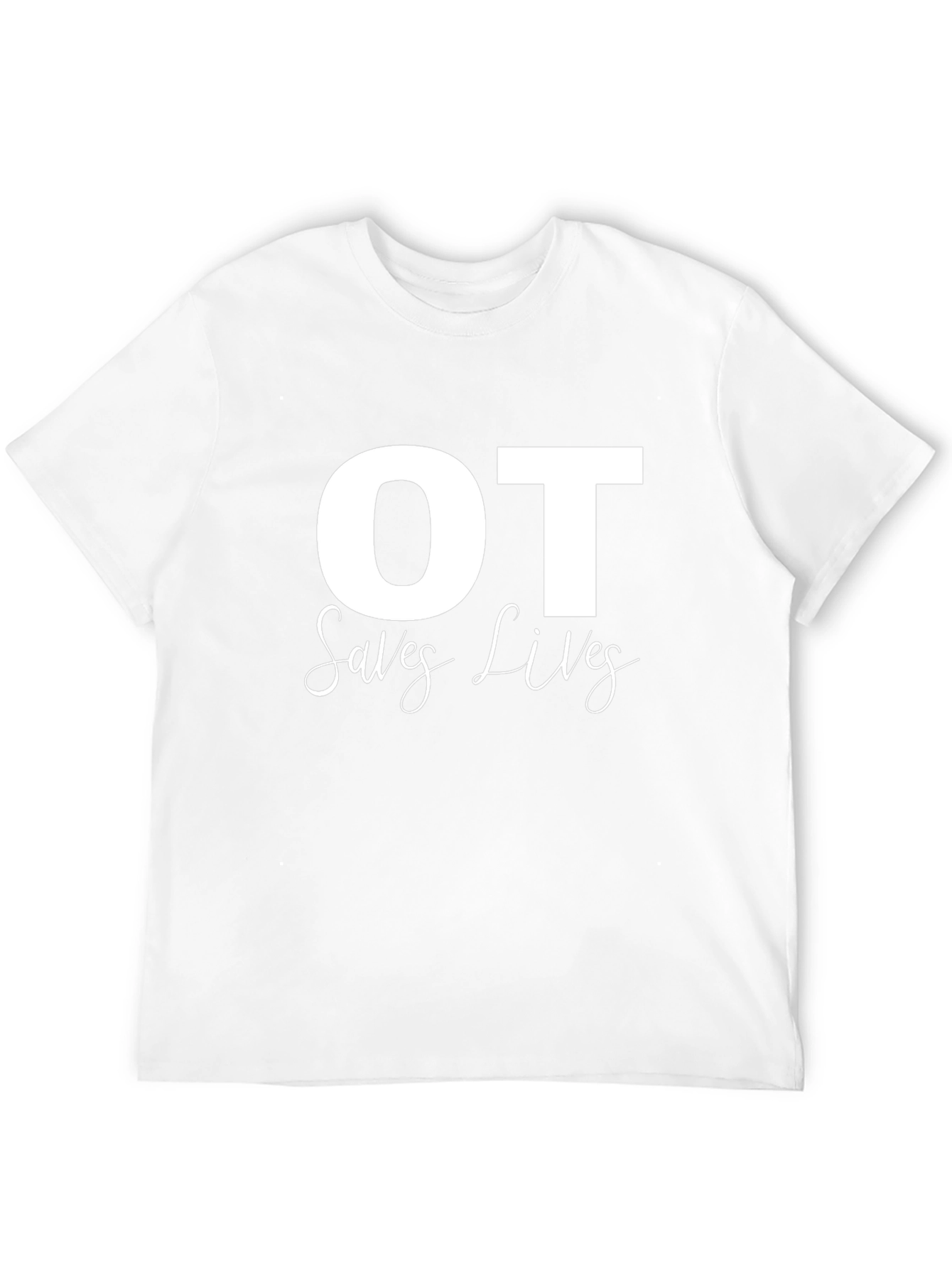 OT Saves Lives Graphic Tee - Occupational Therapy T-Shirt