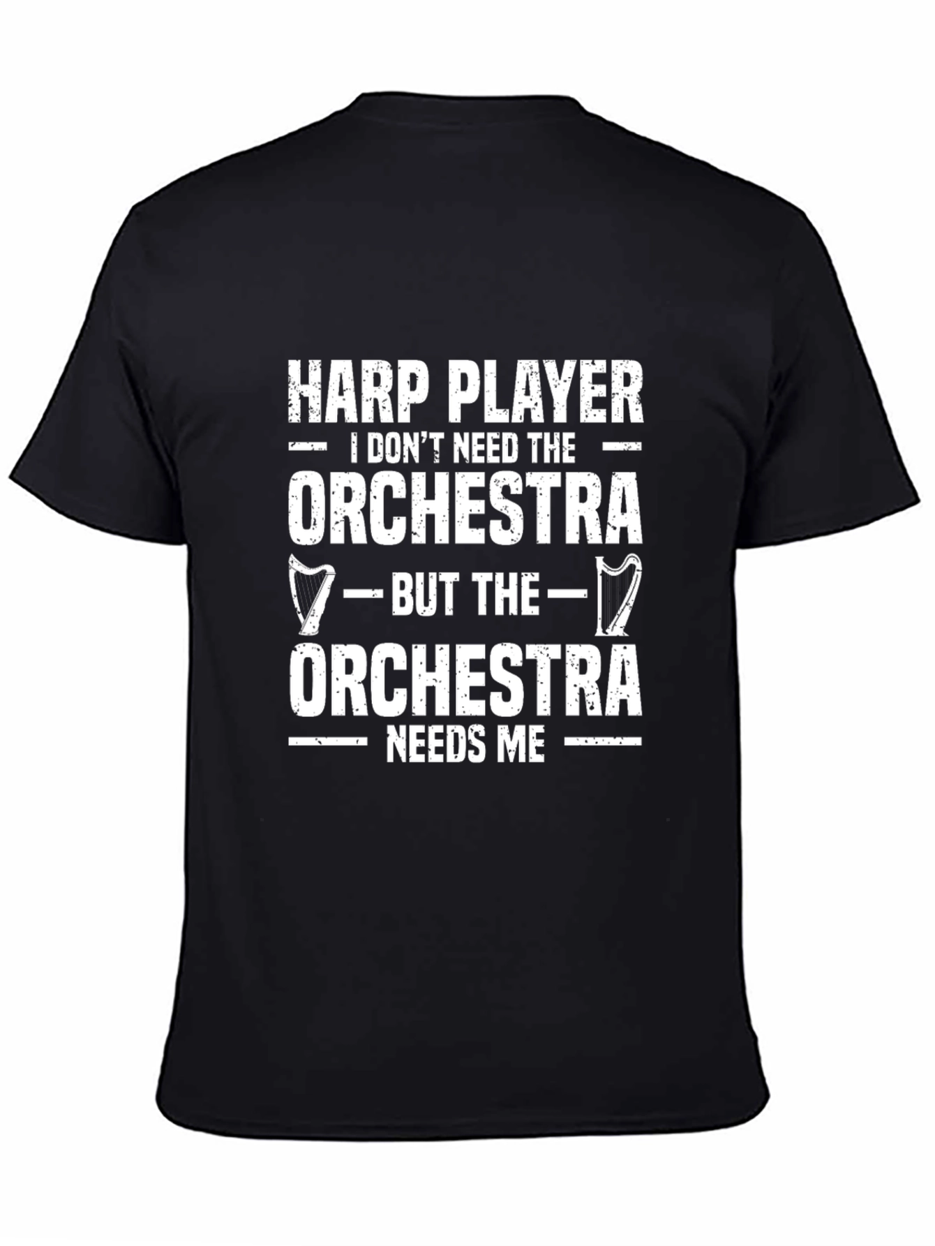 Harp Player Orchestra T-Shirt