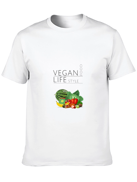 Vegan Lifestyle Black T-Shirt
