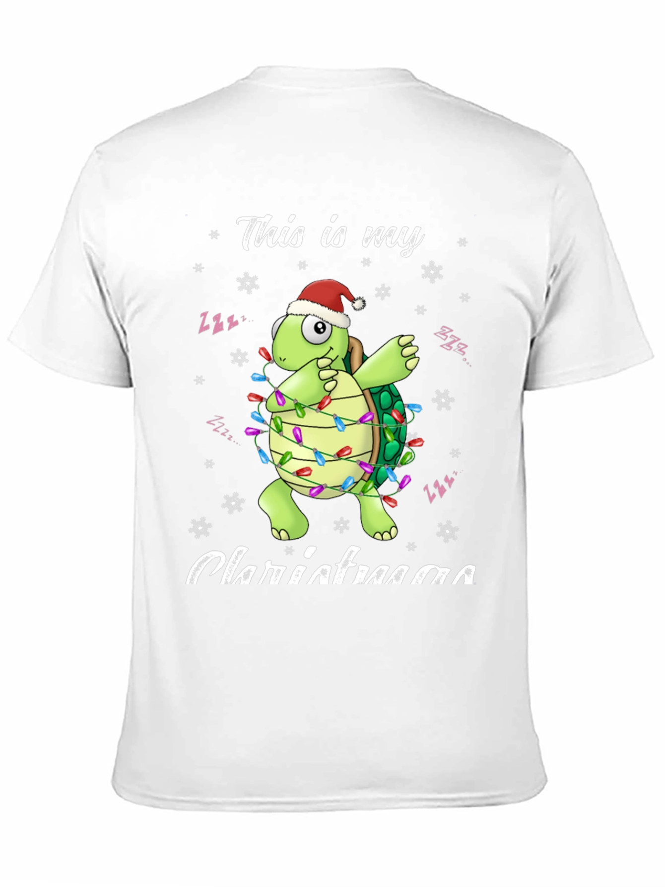 Festive Turtle Christmas T-Shirt