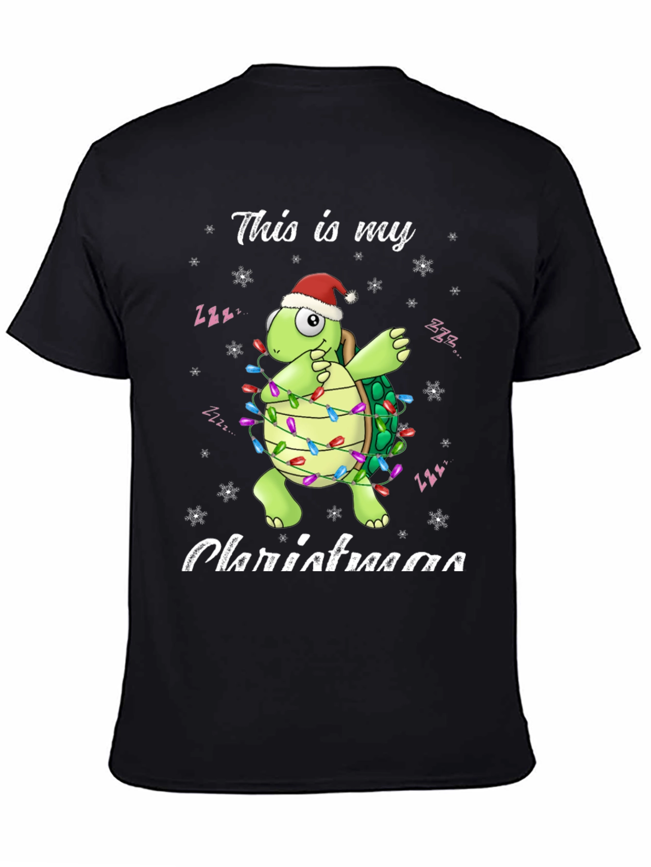 Festive Turtle Christmas T-Shirt
