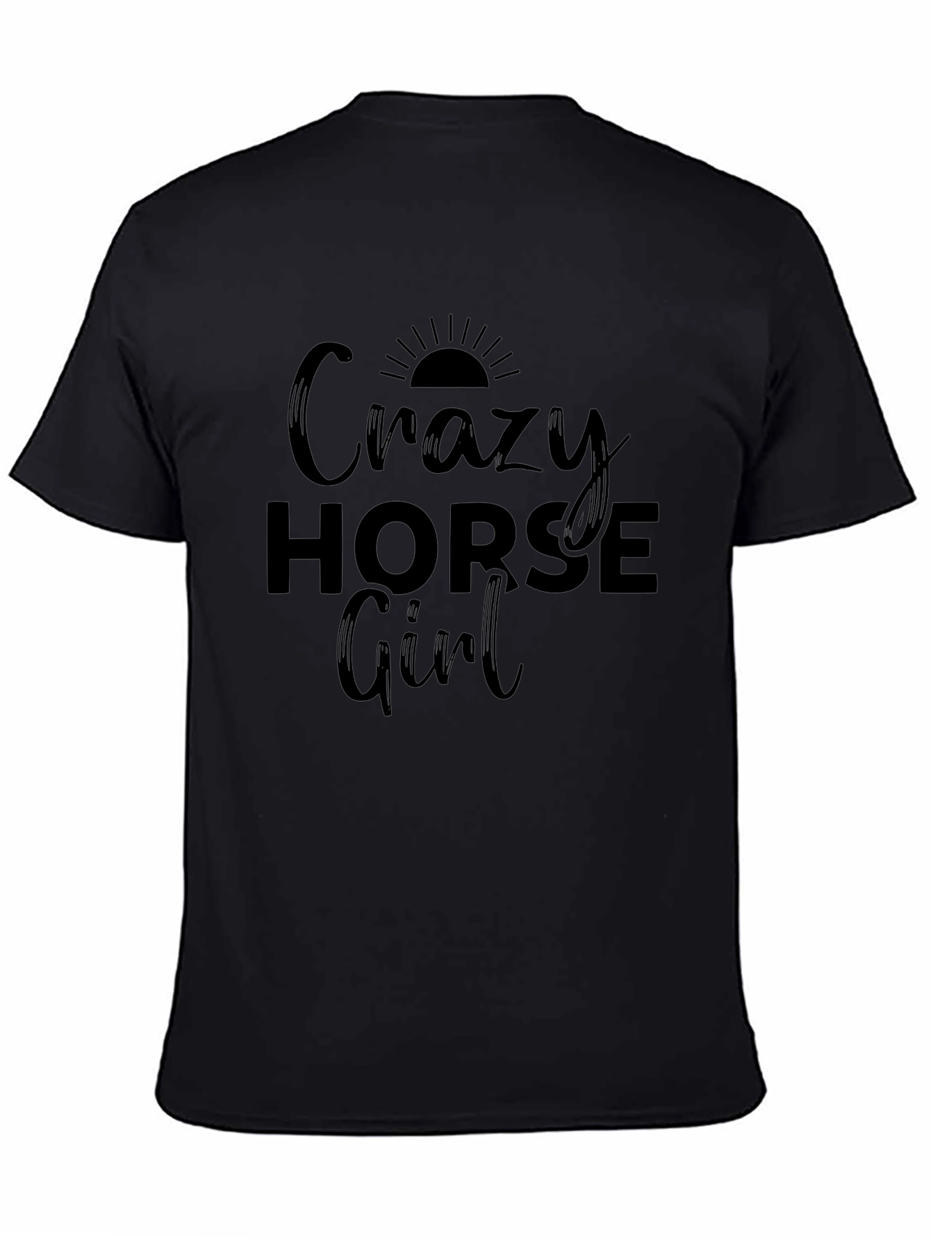 Crazy Horse Girl T-Shirt - Womens Graphic Tee