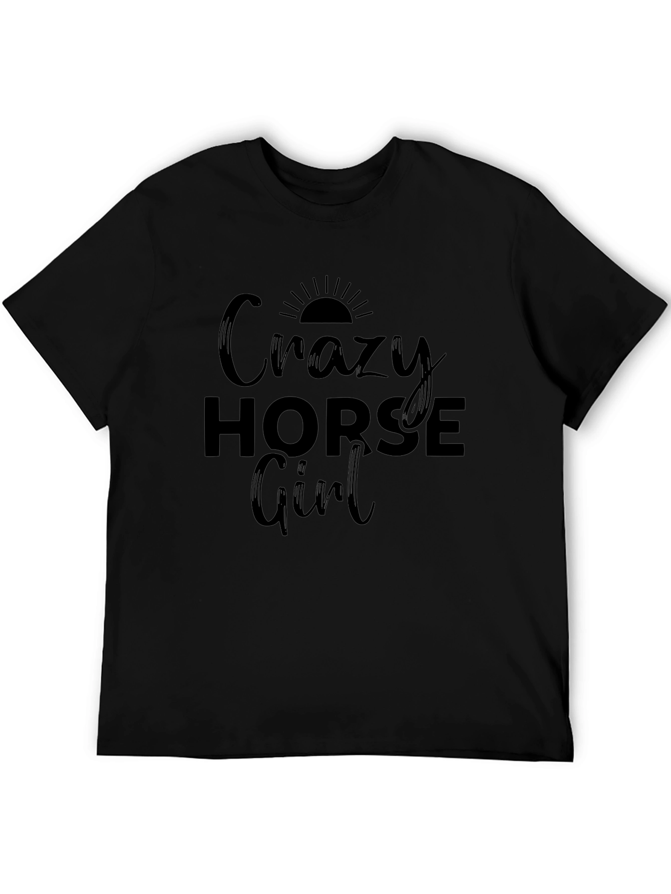 Crazy Horse Girl T-Shirt - Womens Graphic Tee