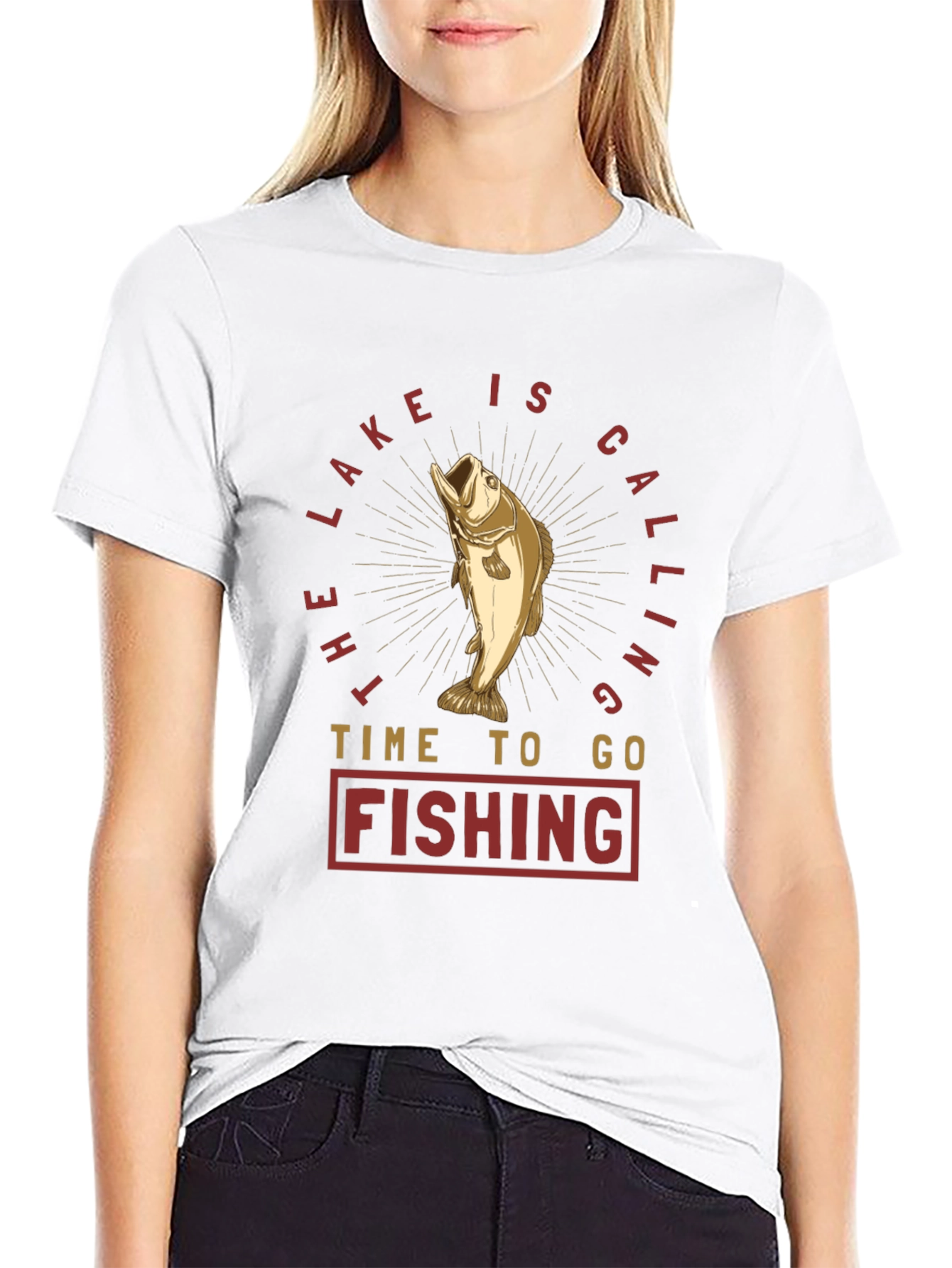 The Lake is Calling T-Shirt - Fishing Graphic Tee