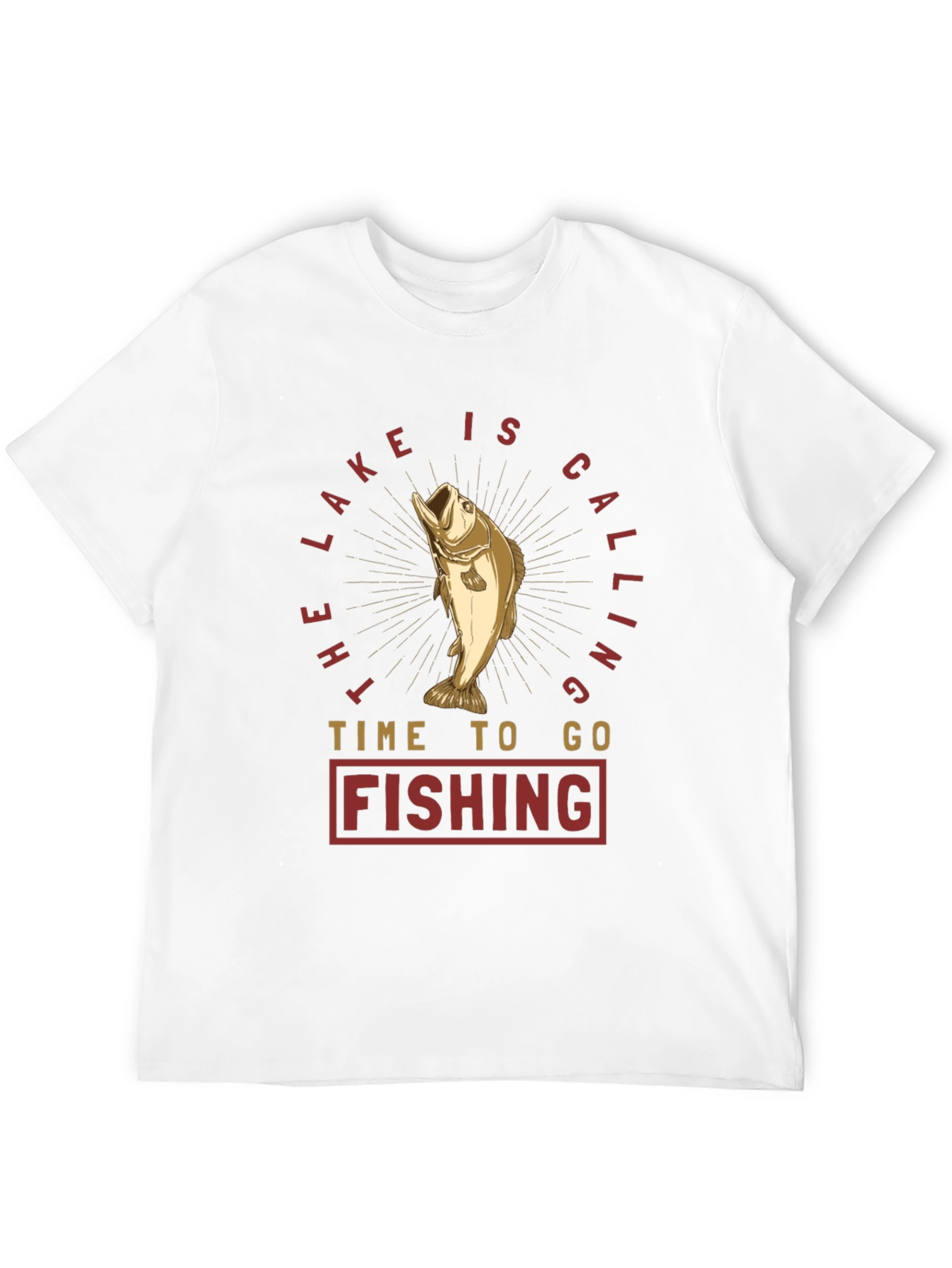 The Lake is Calling T-Shirt - Fishing Graphic Tee