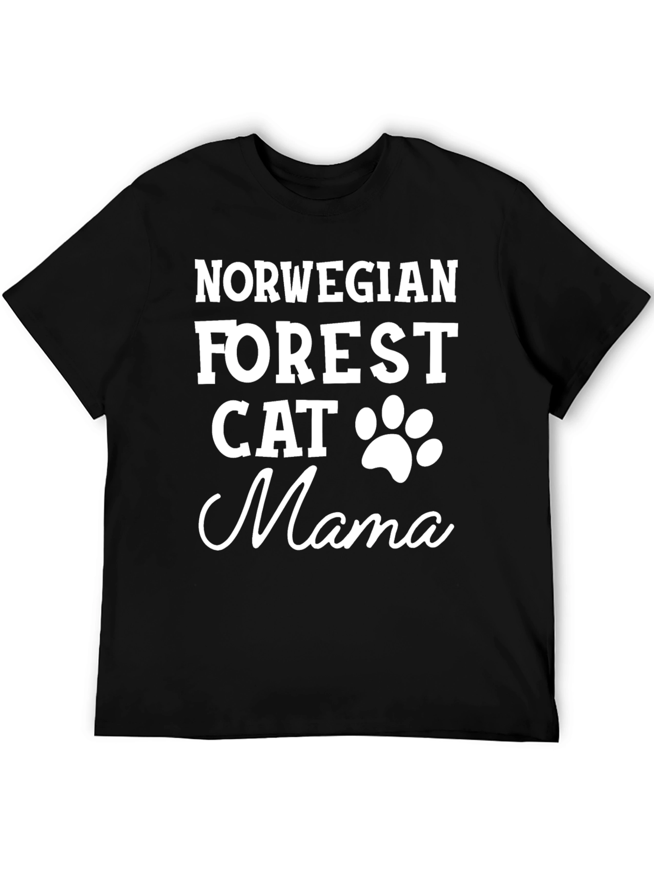 Norwegian Forest Cat Mama T-Shirt