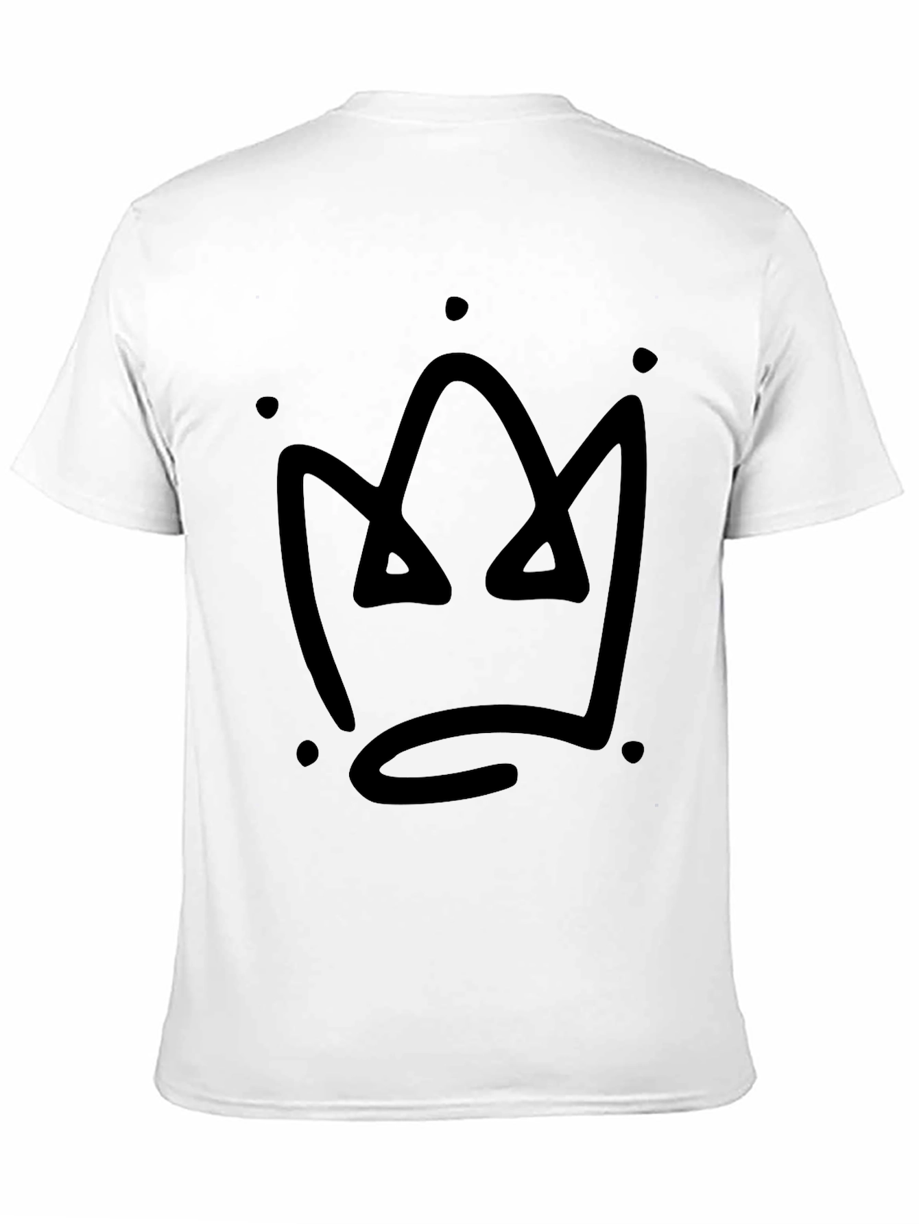 Crown Graphic Black T-Shirt