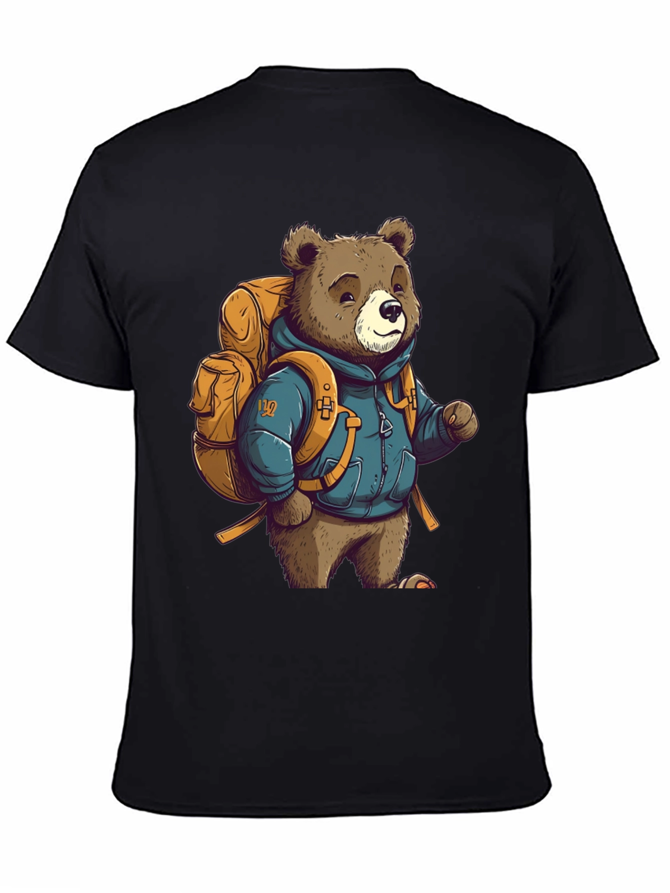 Bear Hiker Graphic Tee - Adventure Ready Style