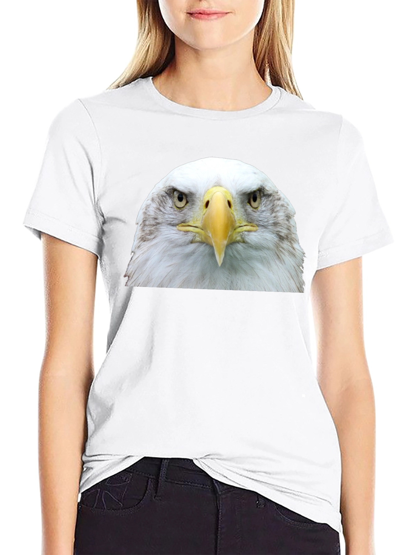 Bald Eagle Graphic T-Shirt - Bold Patriotic Style