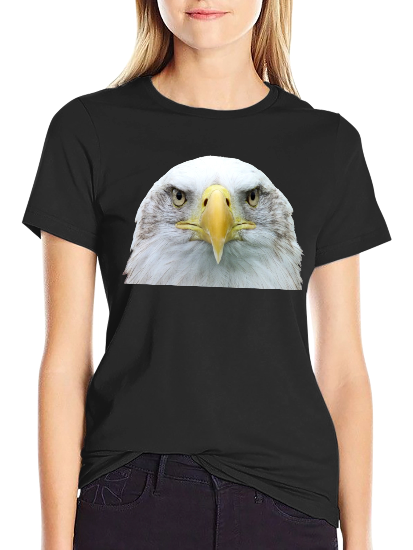 Bald Eagle Graphic T-Shirt - Bold Patriotic Style