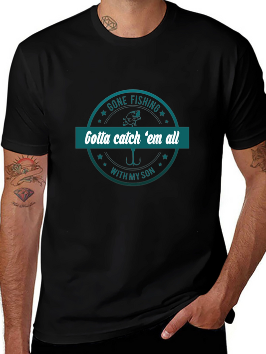 Gone Fishing Tee - Gotta Catch em All