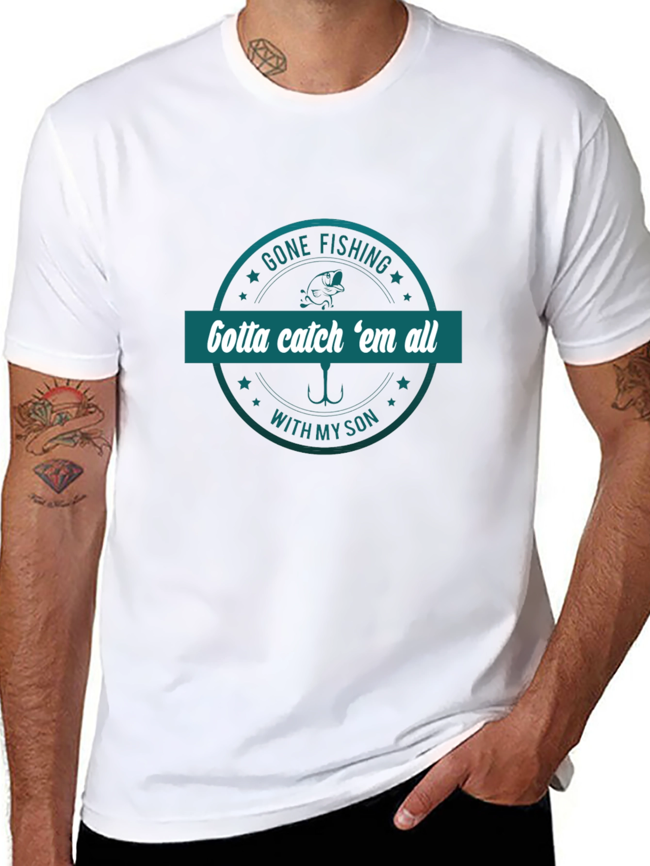Gone Fishing Tee - Gotta Catch em All