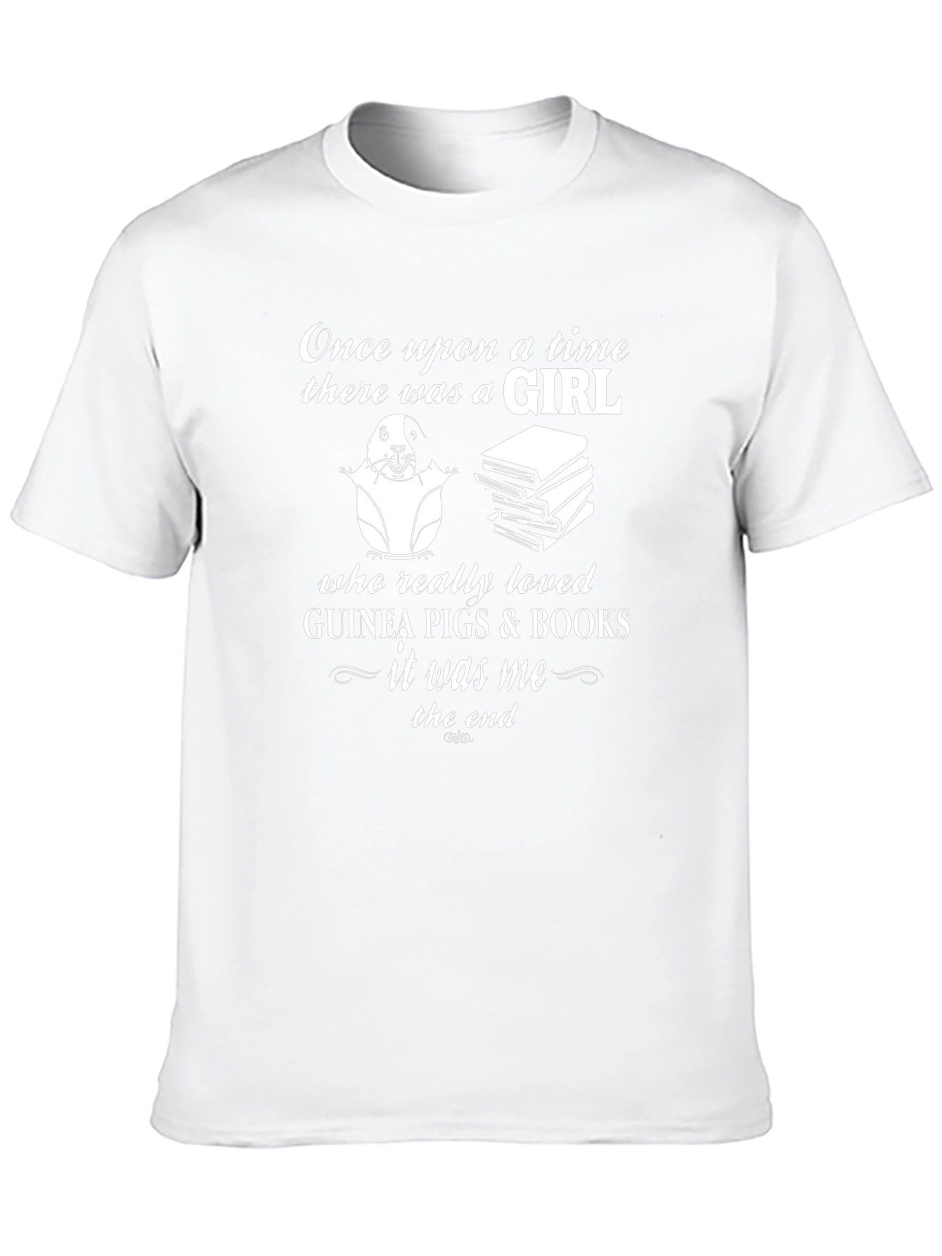 Guinea Pig & Book Lover T-Shirt