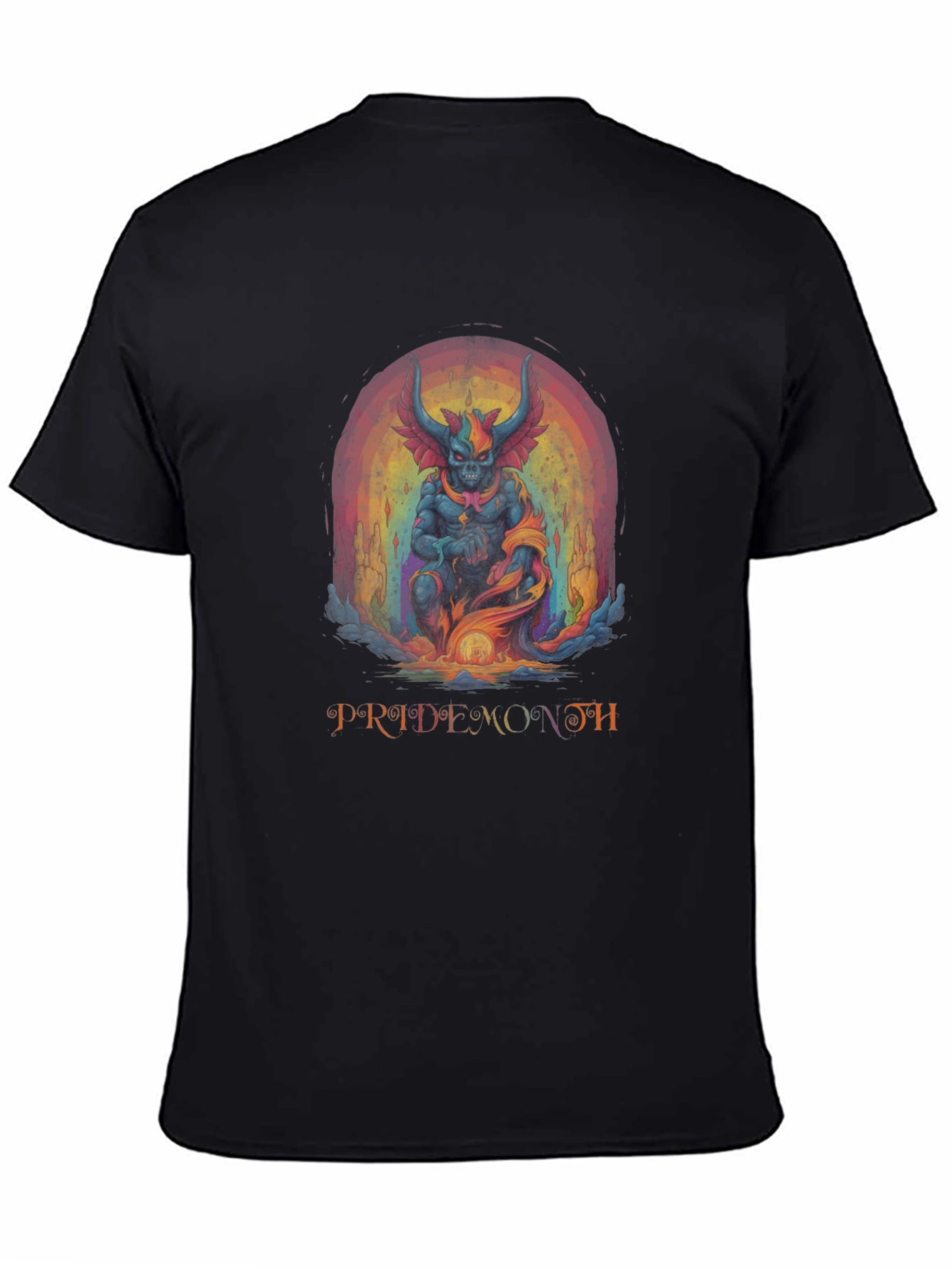 Pride Demon Graphic T-Shirt - Unleash Your Inner Rebel