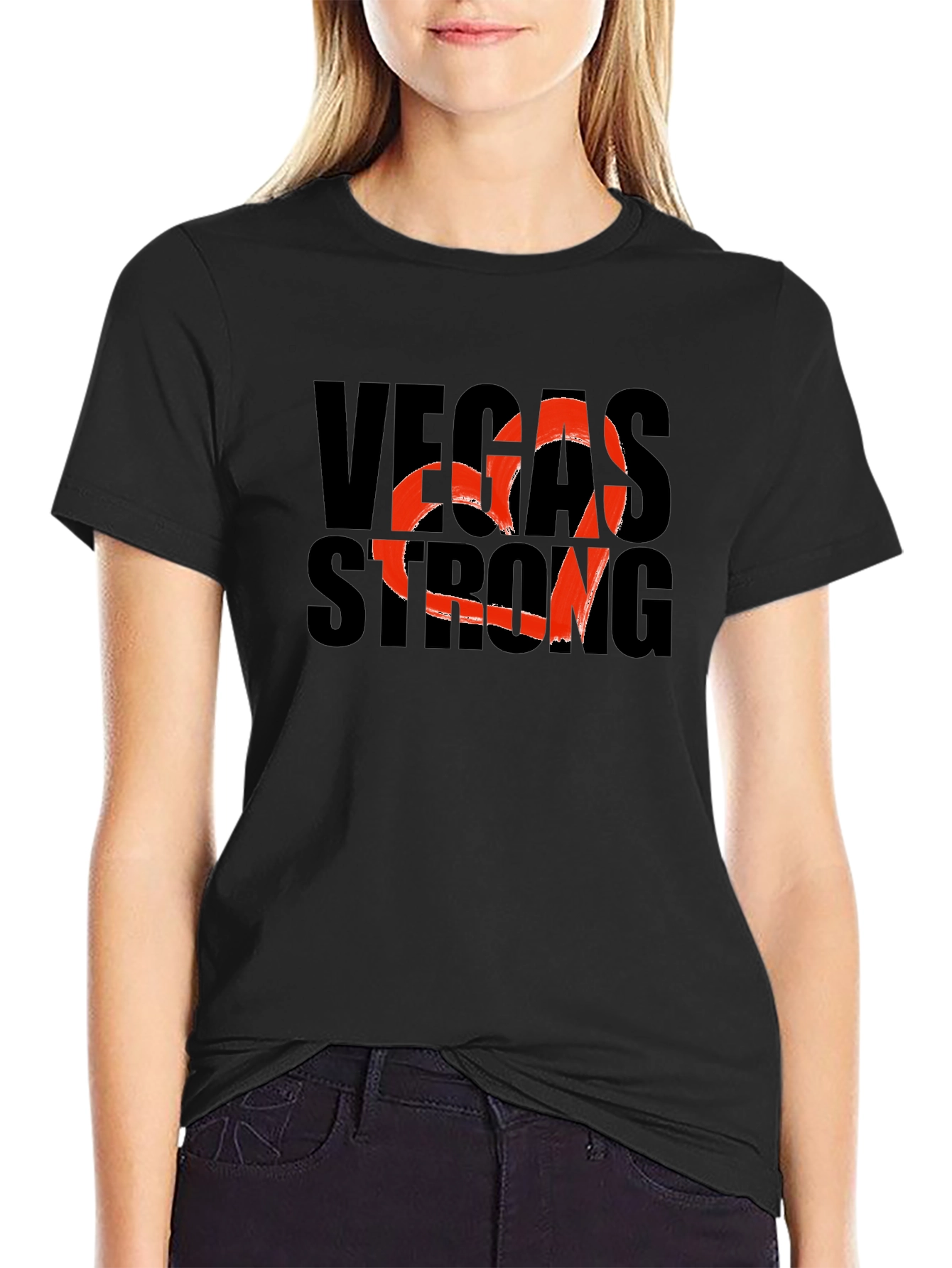 Vegas Strong Graphic T-Shirt - Support Las Vegas!