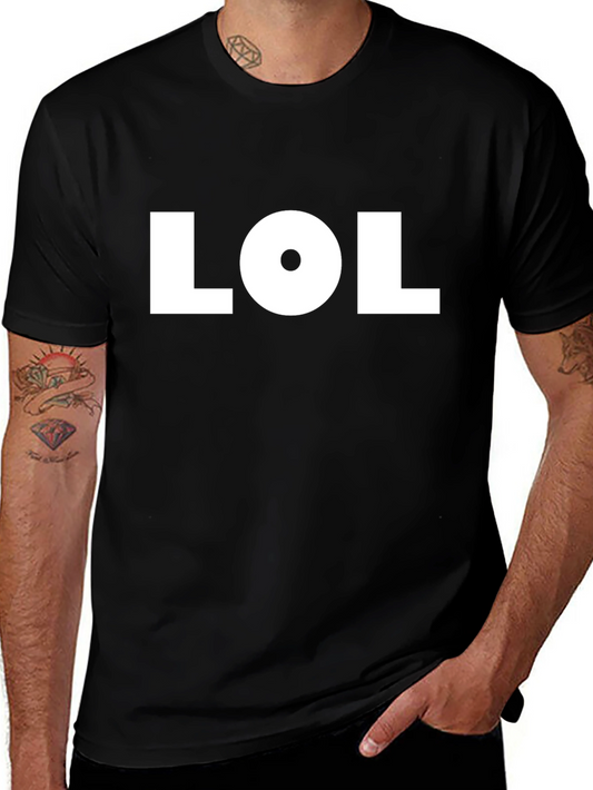 LOL Graphic Tee - Funny Casual T-Shirt
