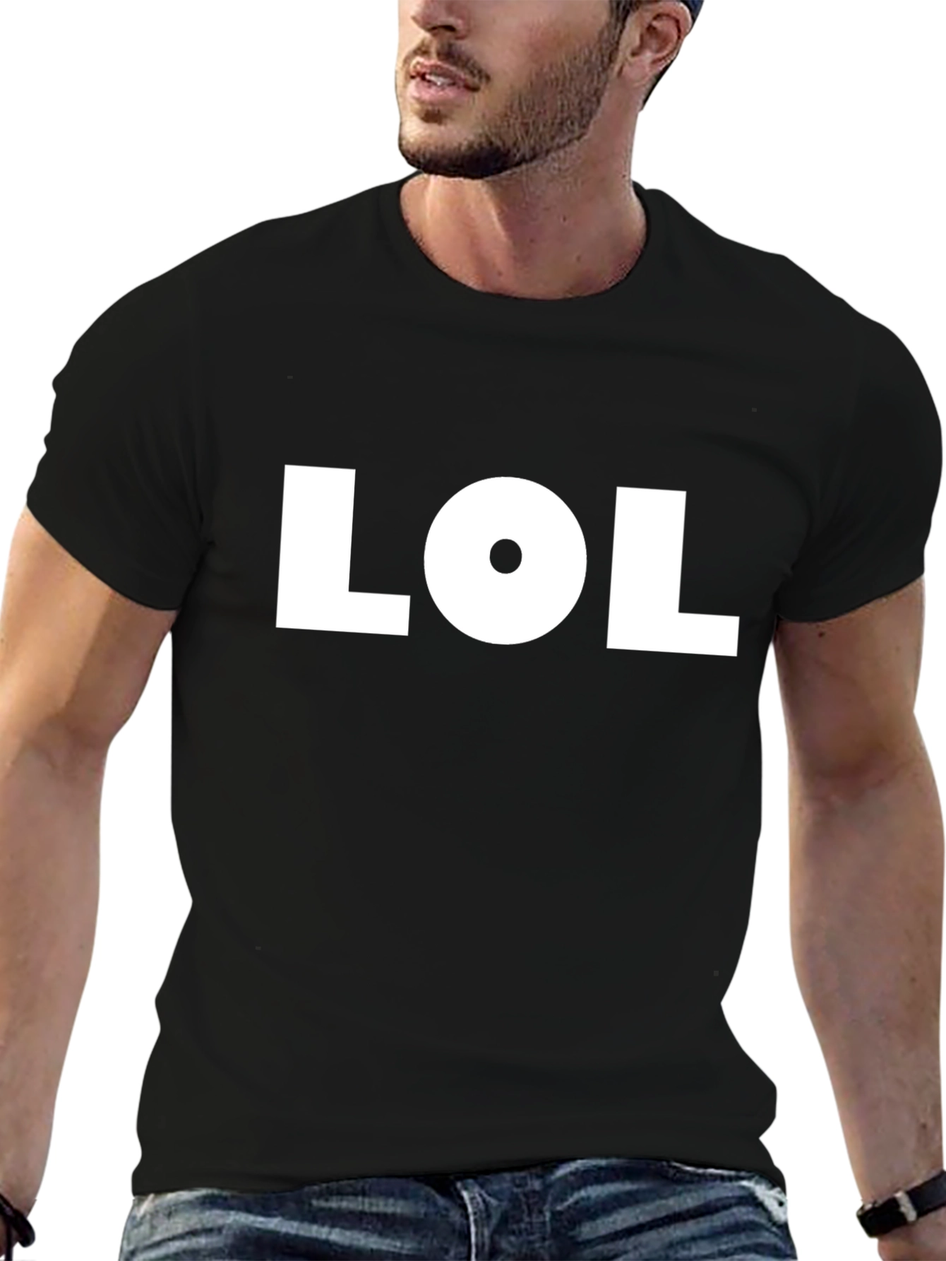 LOL Graphic Tee - Funny Casual T-Shirt