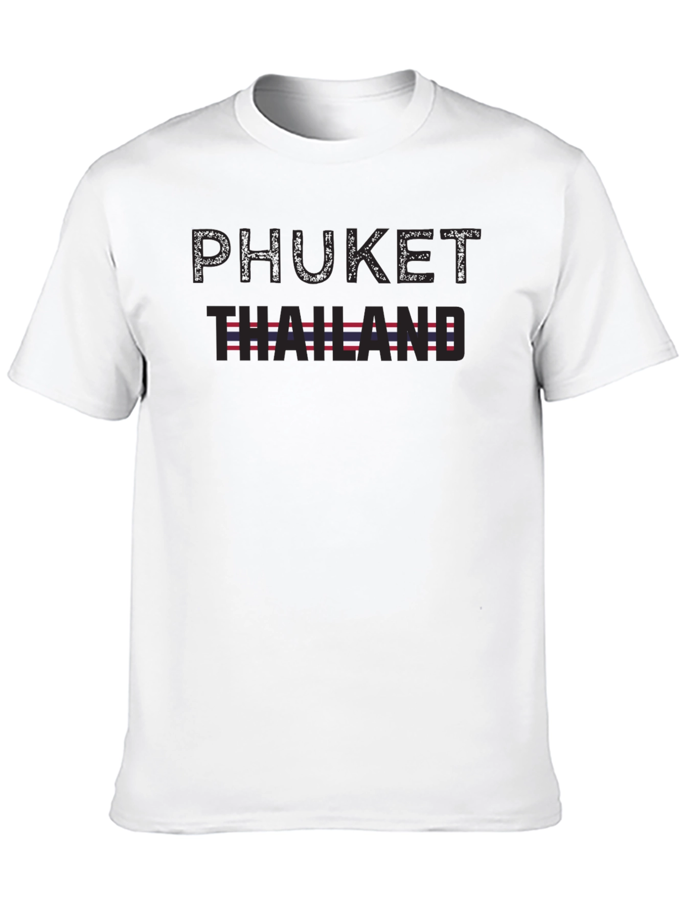 Phuket Thailand Graphic Tee - Mens Black T-Shirt