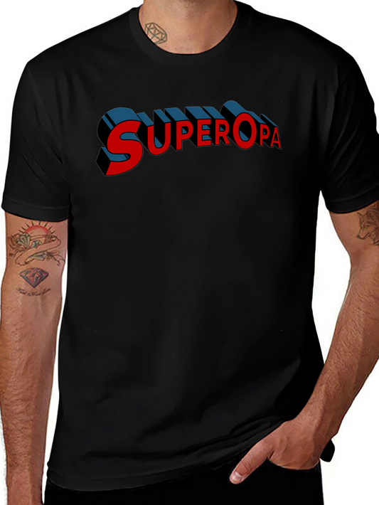 Super Opa T-Shirt - Fun Graphic Tee