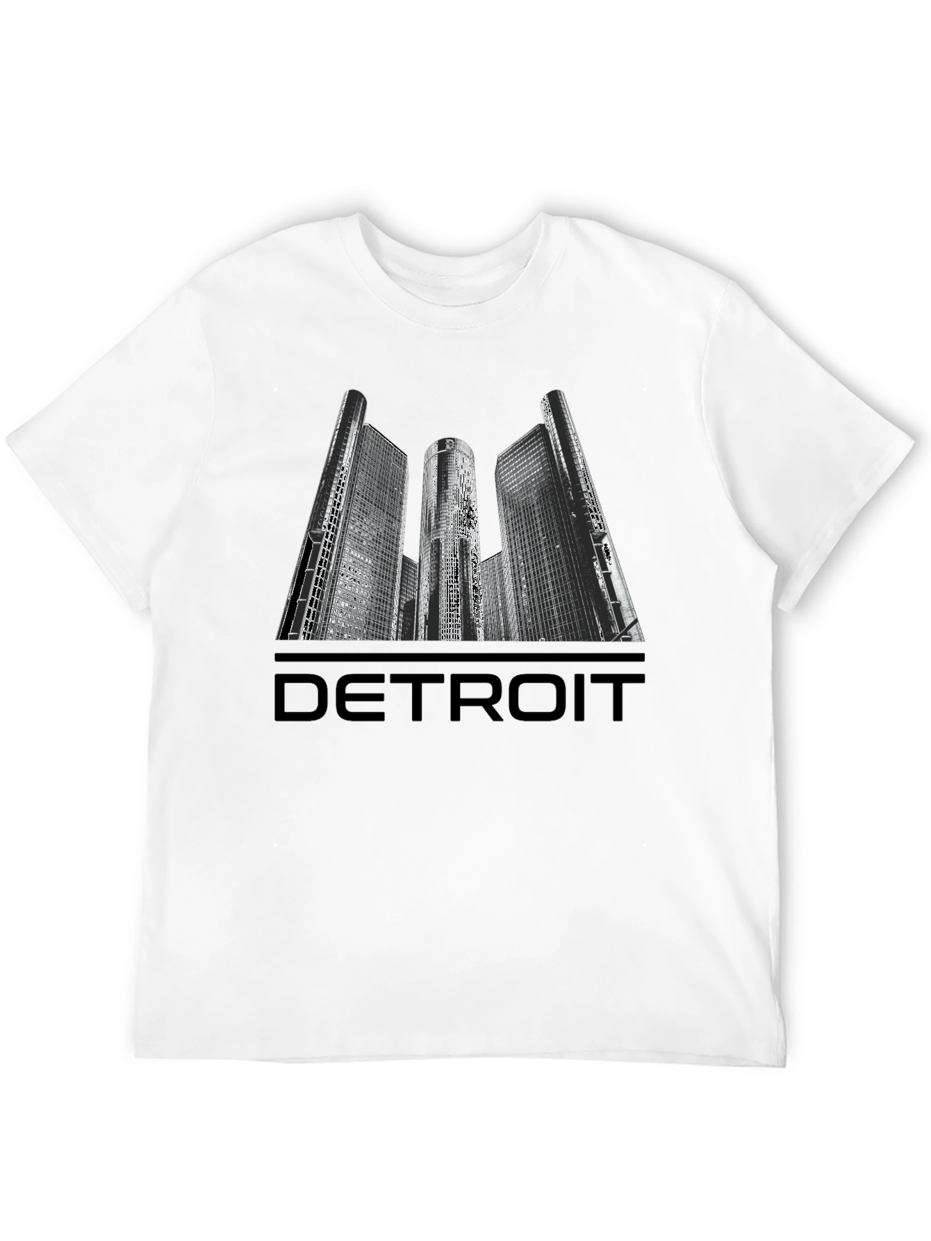 Detroit Skyline Graphic T-Shirt