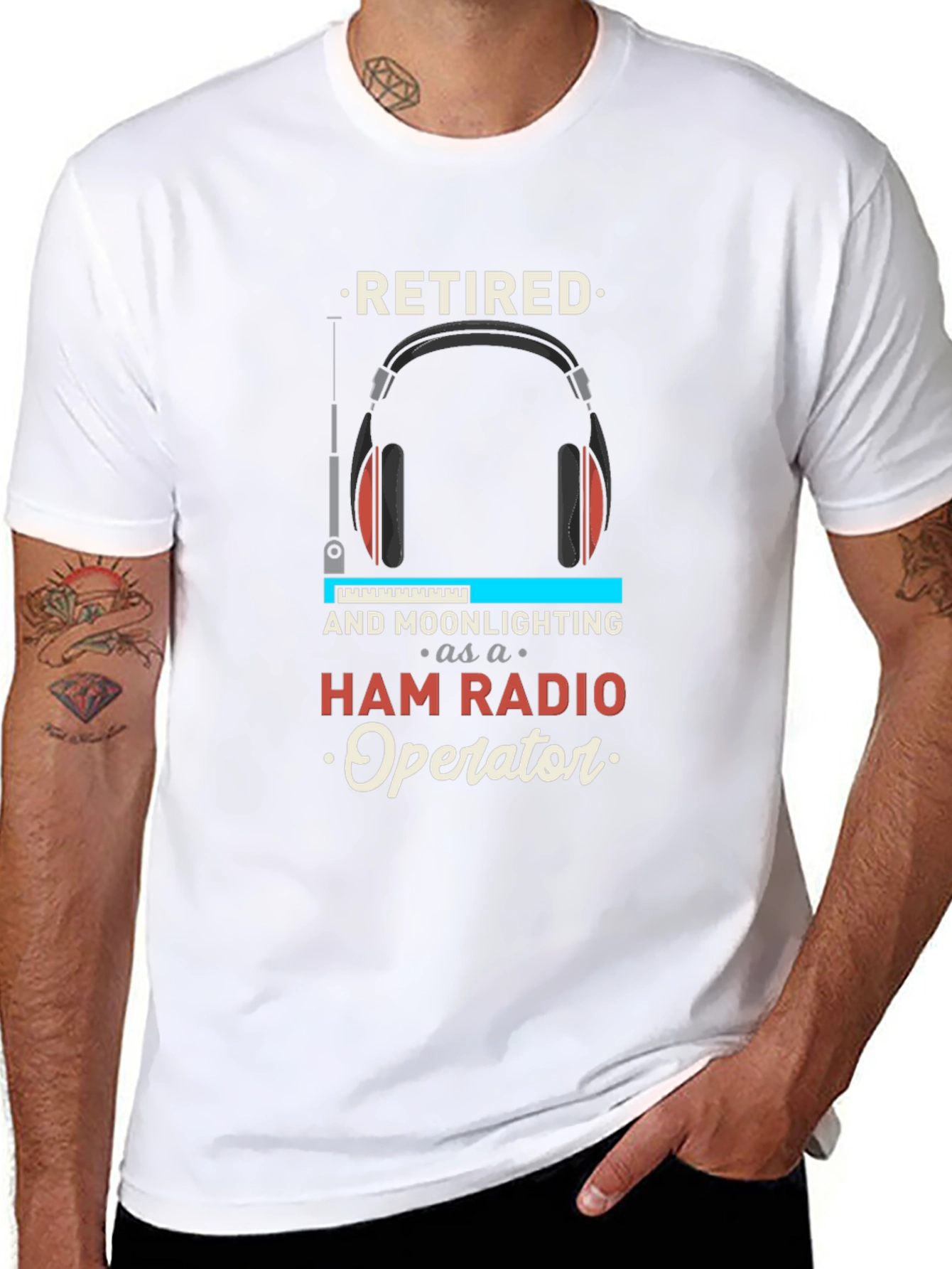 Retired Ham Radio Operator T-Shirt - Hobbyist Apparel