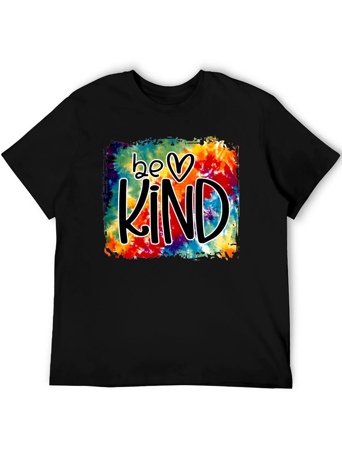 Be Kind Tie-Dye Graphic T-Shirt