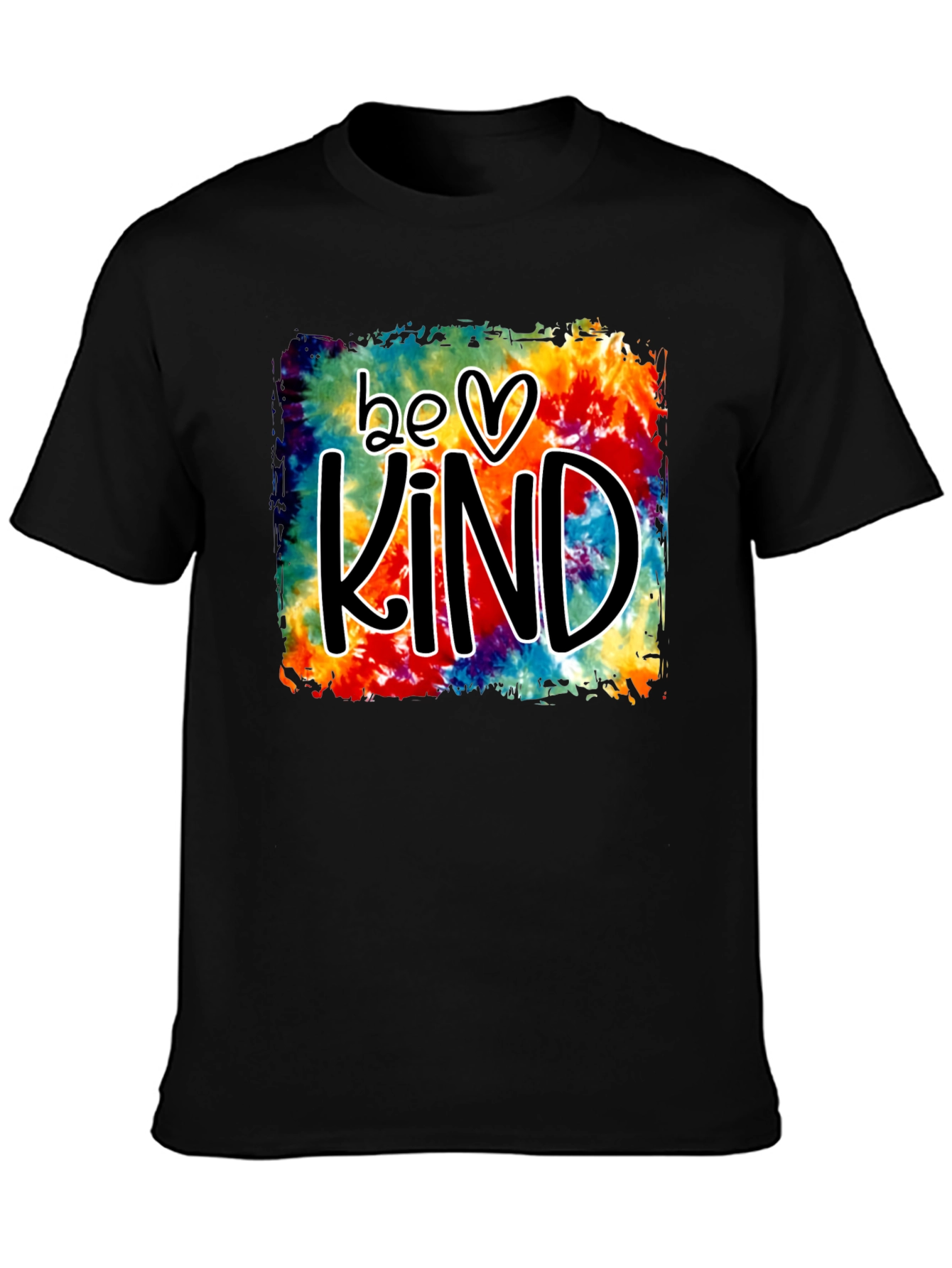 Be Kind Tie-Dye Graphic T-Shirt