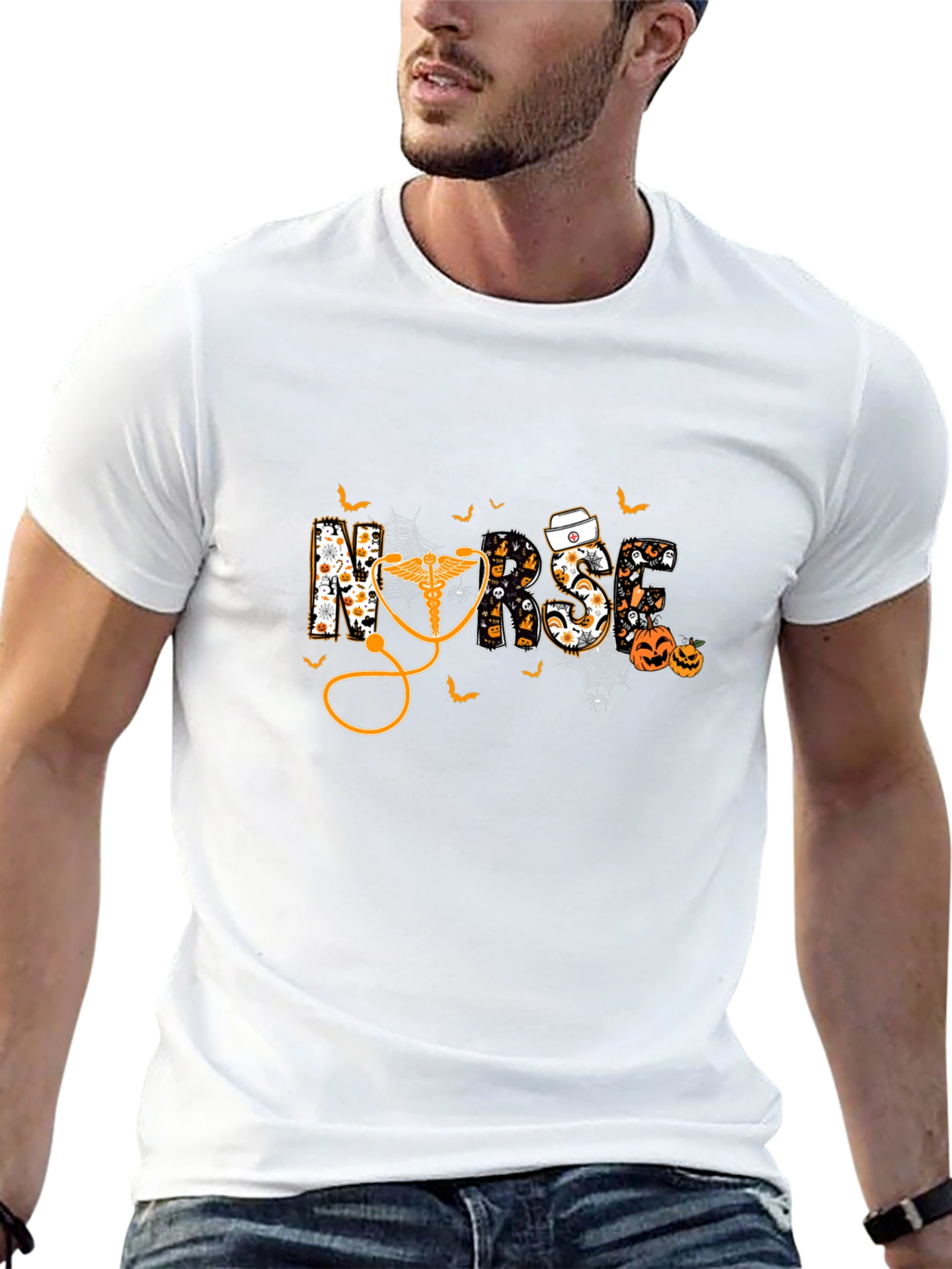 Nurse Halloween T-Shirt - Spooky Season