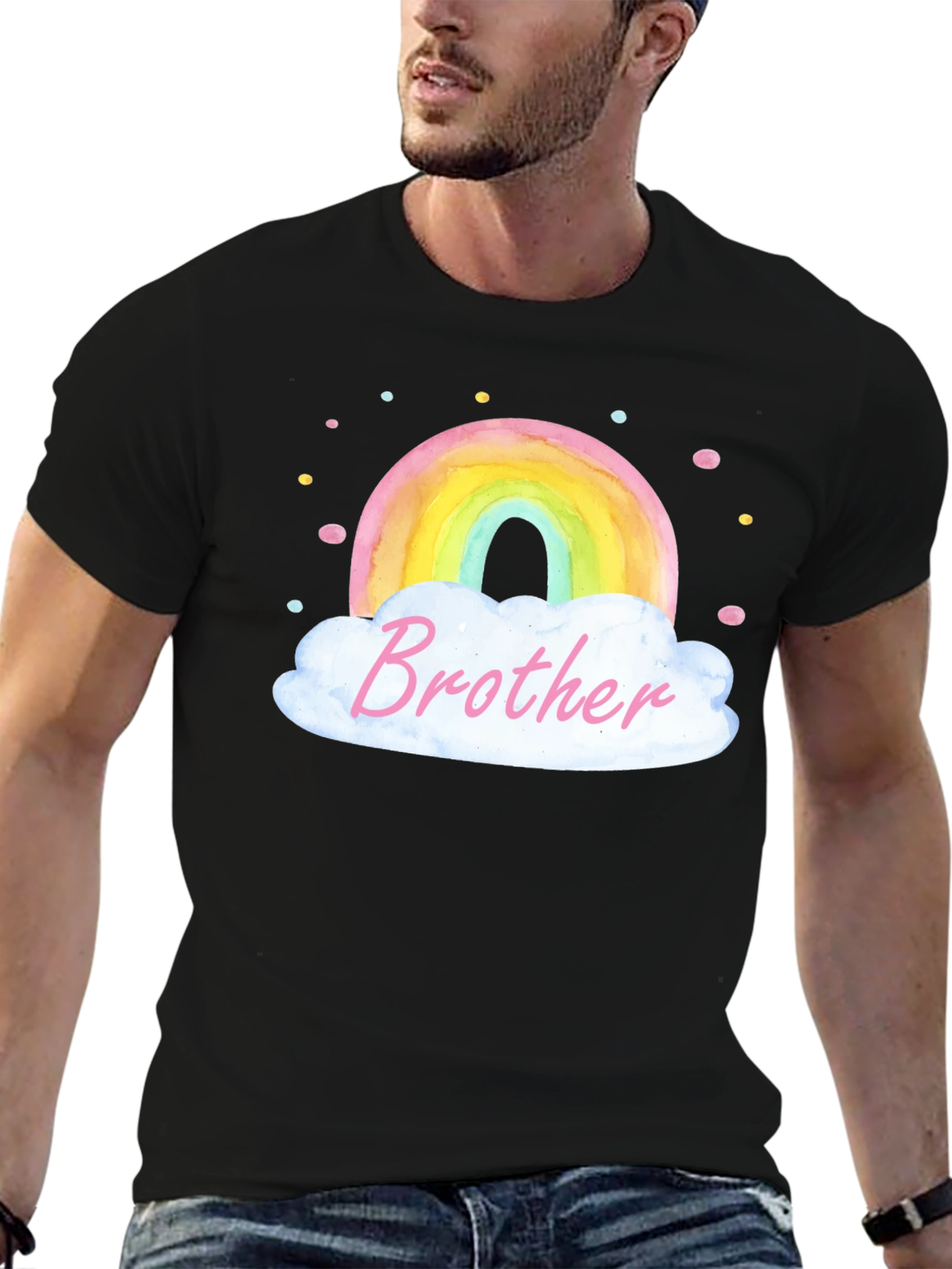 Brother Rainbow Cloud T-Shirt