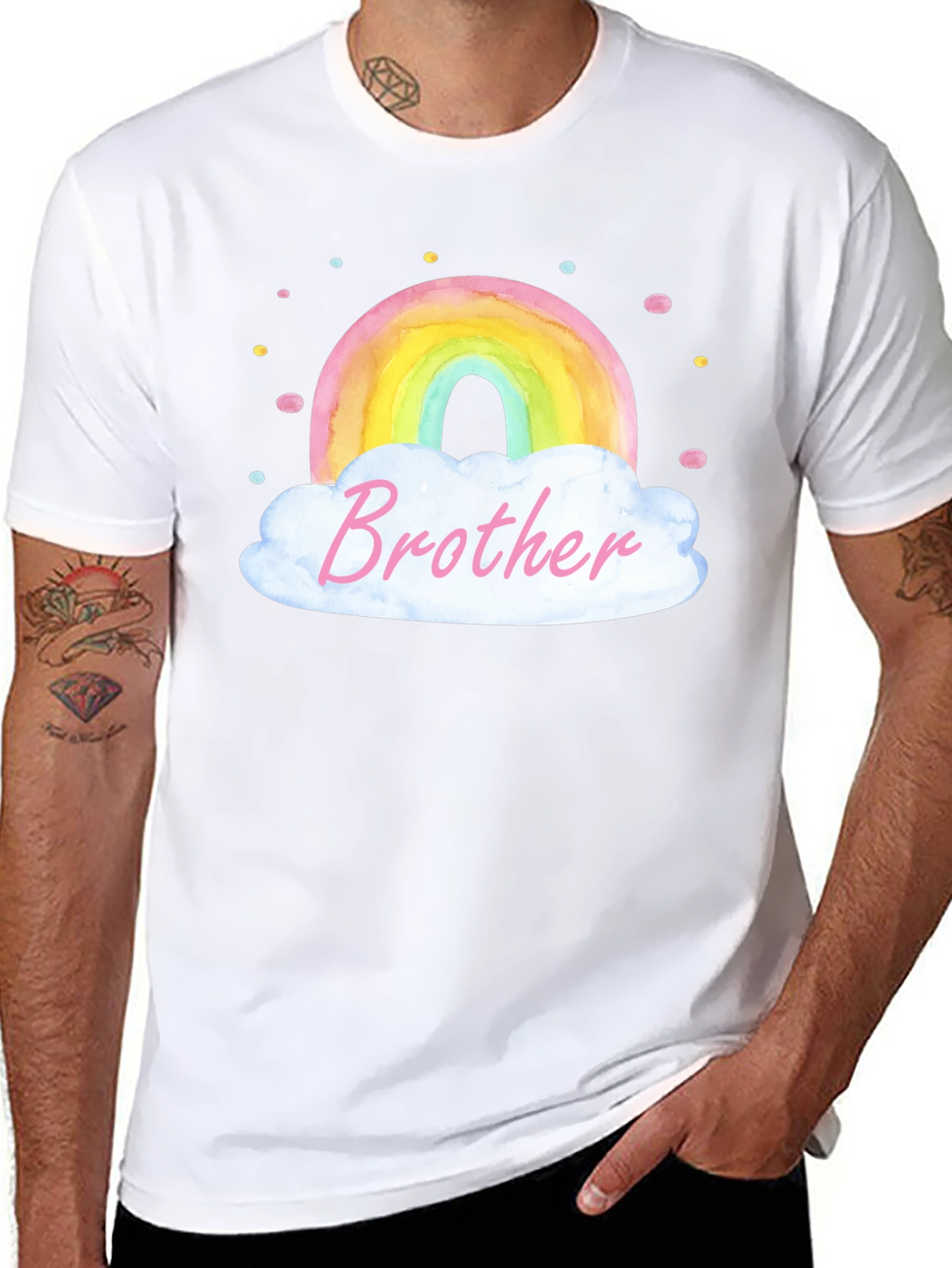 Brother Rainbow Cloud T-Shirt