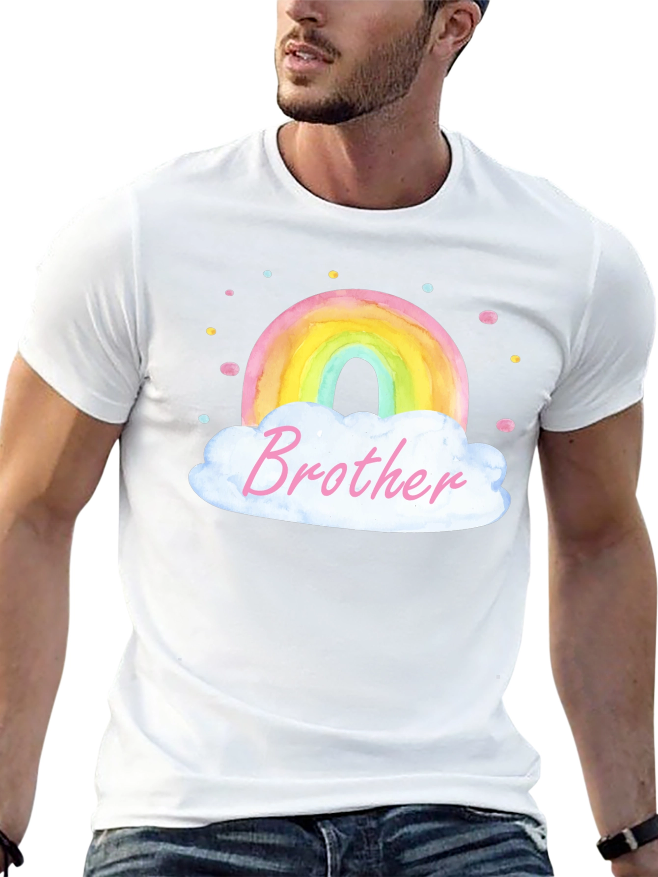 Brother Rainbow Cloud T-Shirt