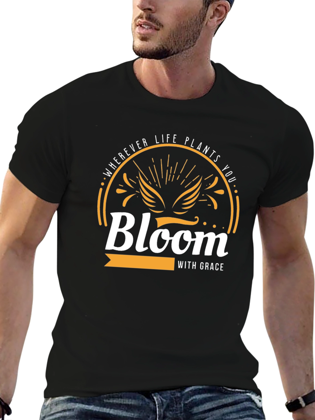 Bloom With Grace Graphic Tee