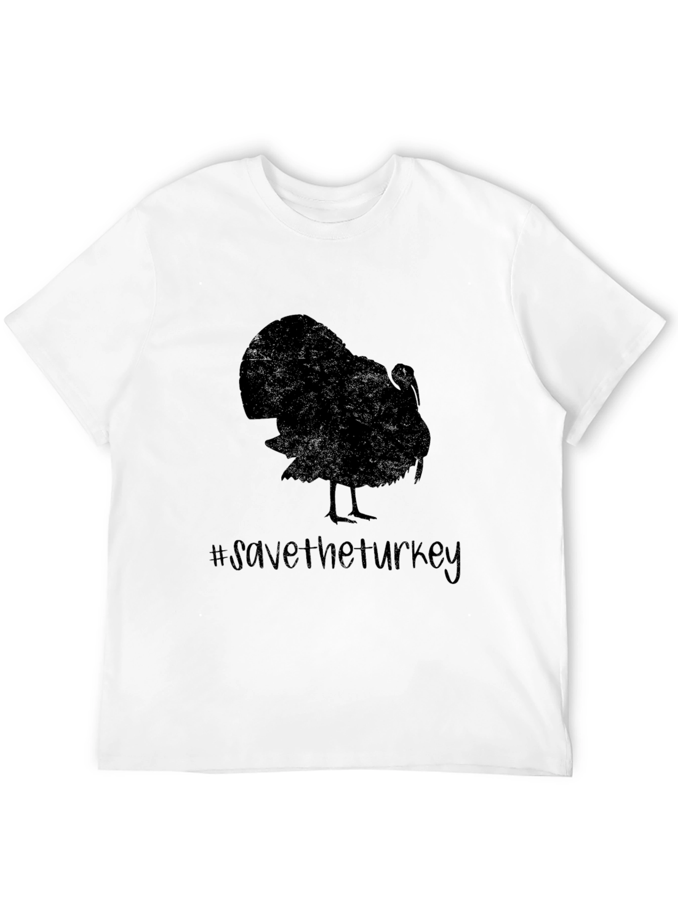 Save the Turkey T-Shirt - Black