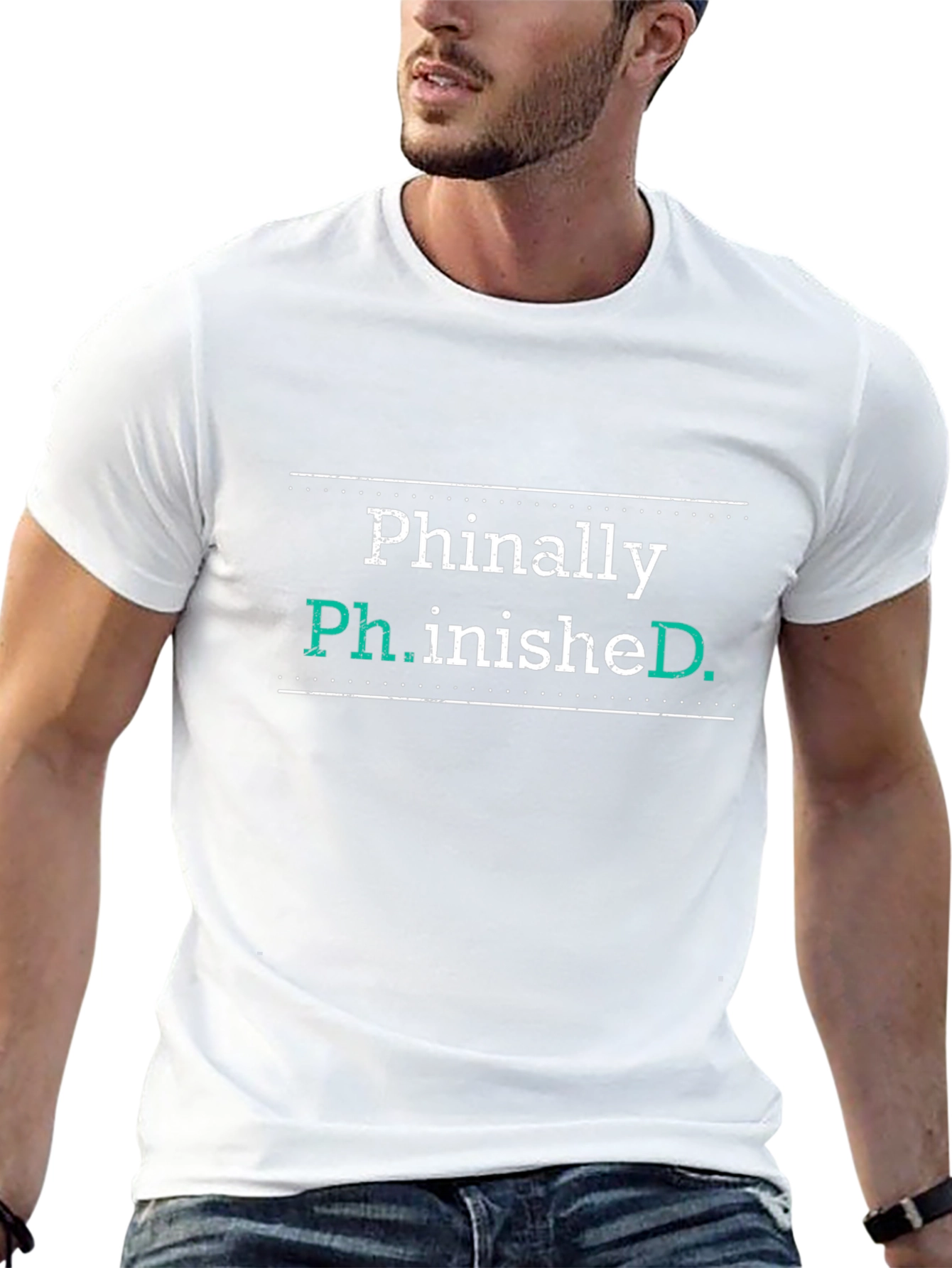 Phinally Ph.inished PhD Graduation T-Shirt