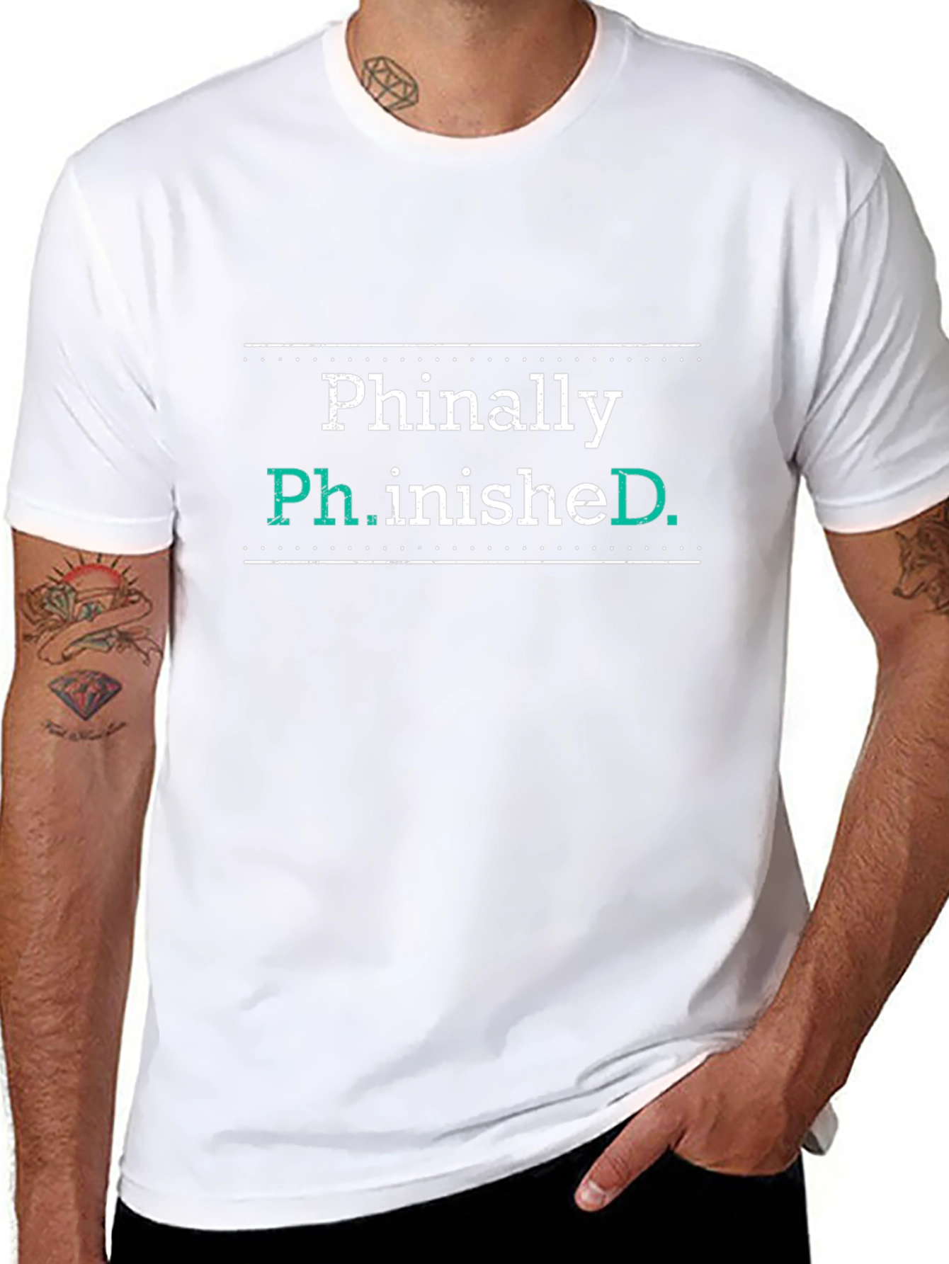Phinally Ph.inished PhD Graduation T-Shirt