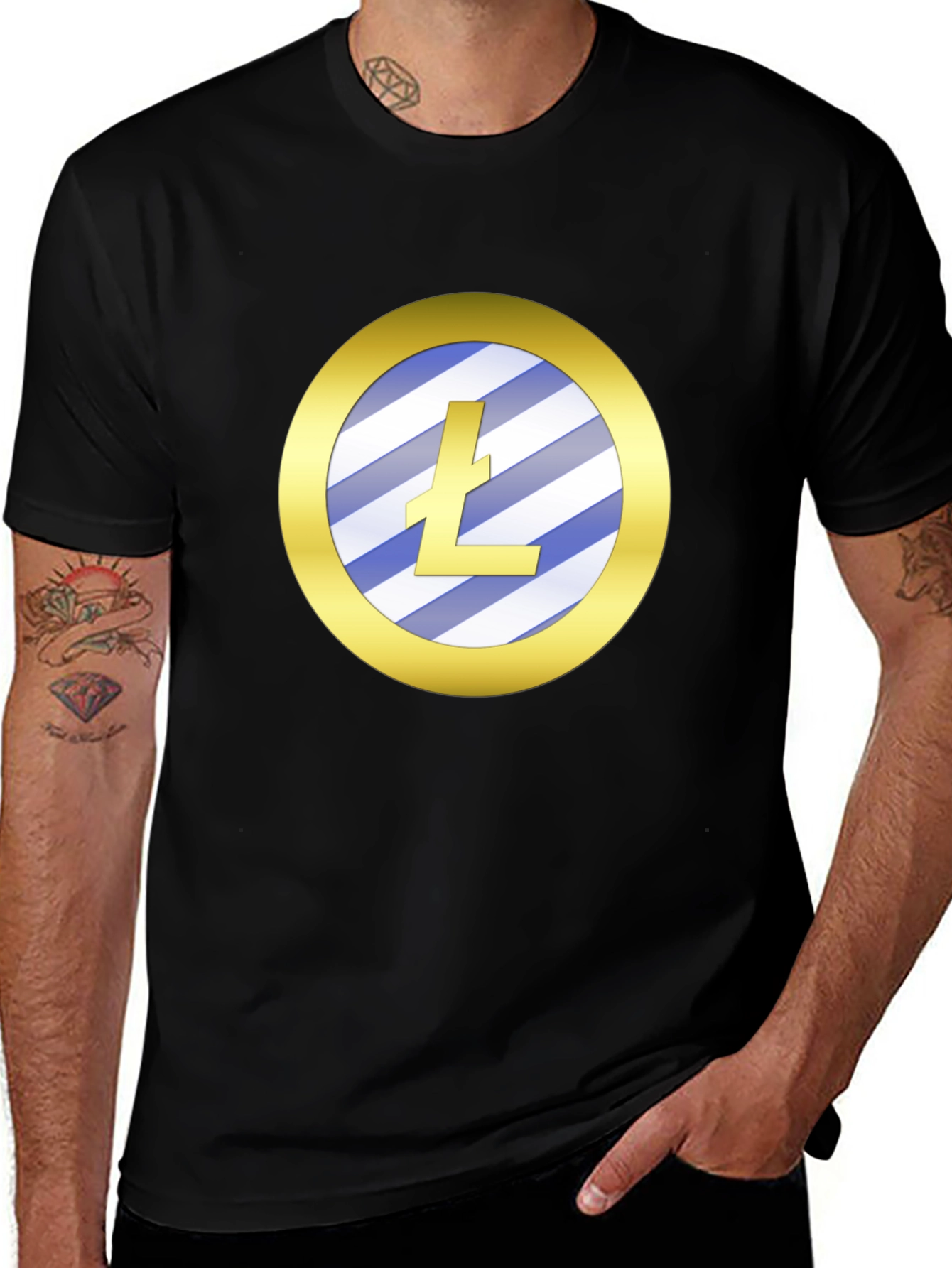 Litecoin Crypto Graphic Tee