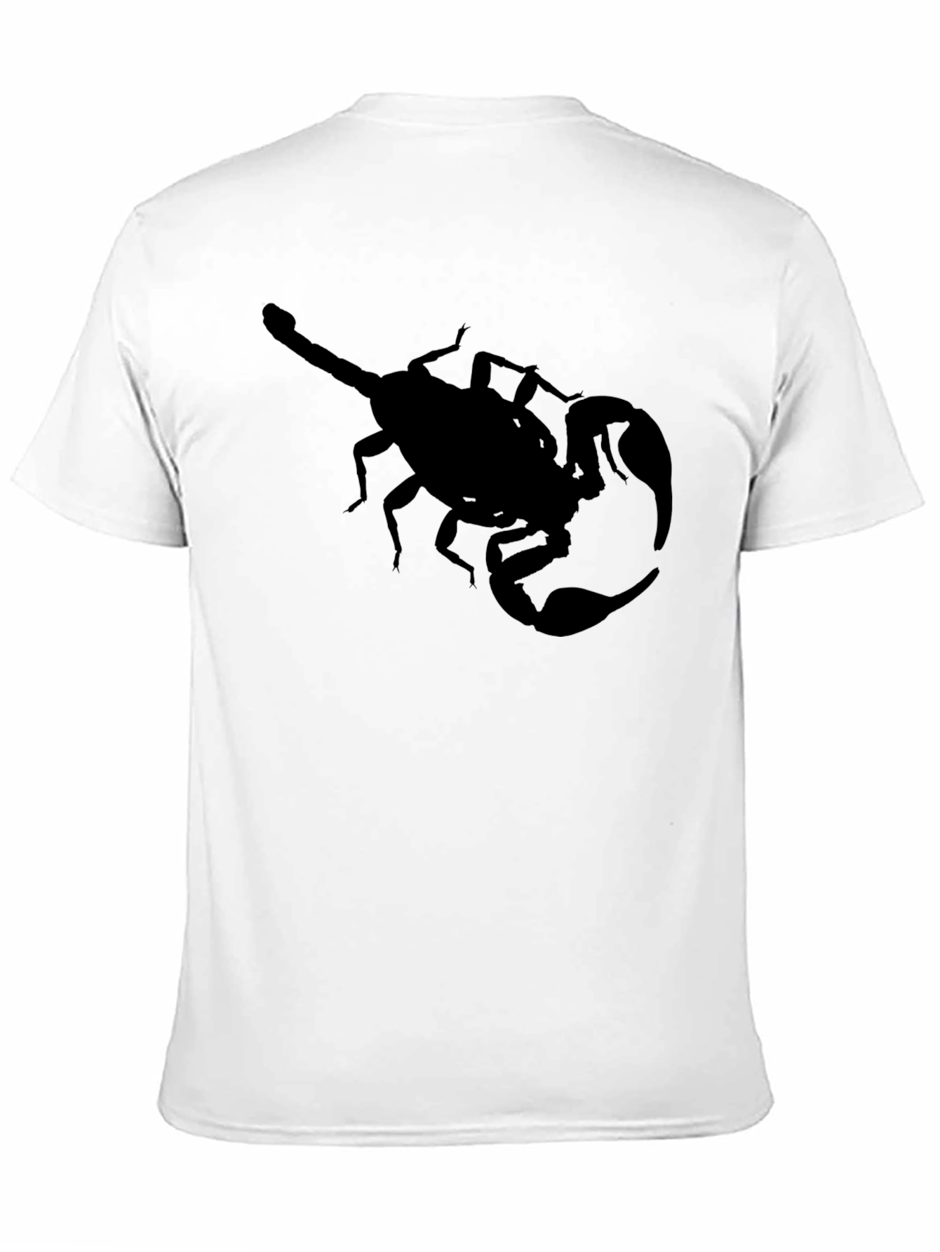 Mens Black Scorpion Graphic Tee