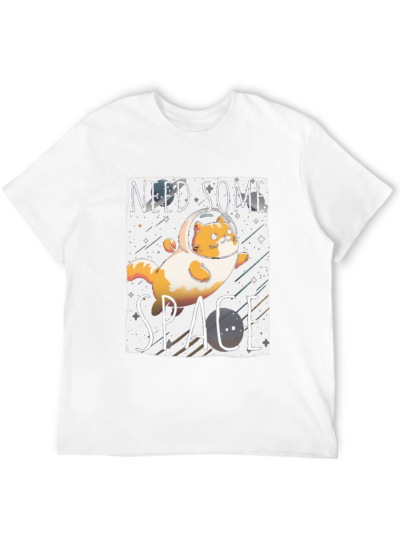 Need Some Space Cat Astronaut T-Shirt