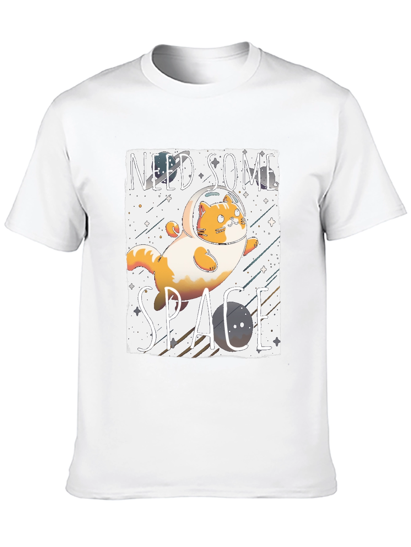 Need Some Space Cat Astronaut T-Shirt