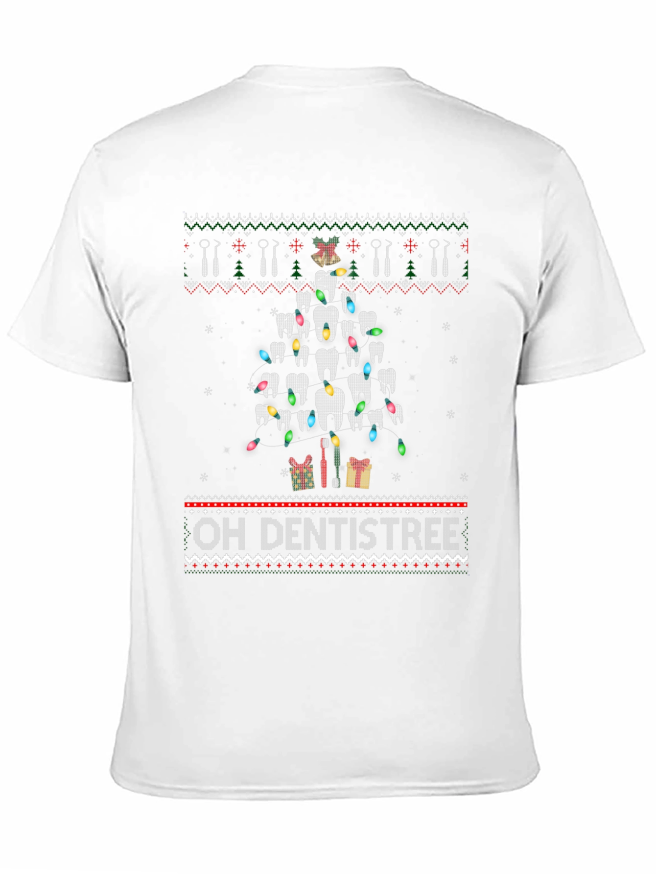Oh Dentistree Funny Christmas T-Shirt