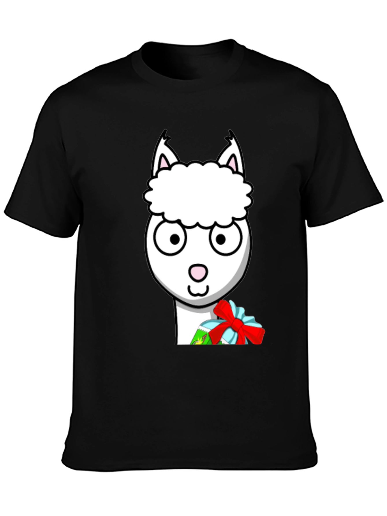 Alpaca Gift Tee - Cute Holiday Shirt