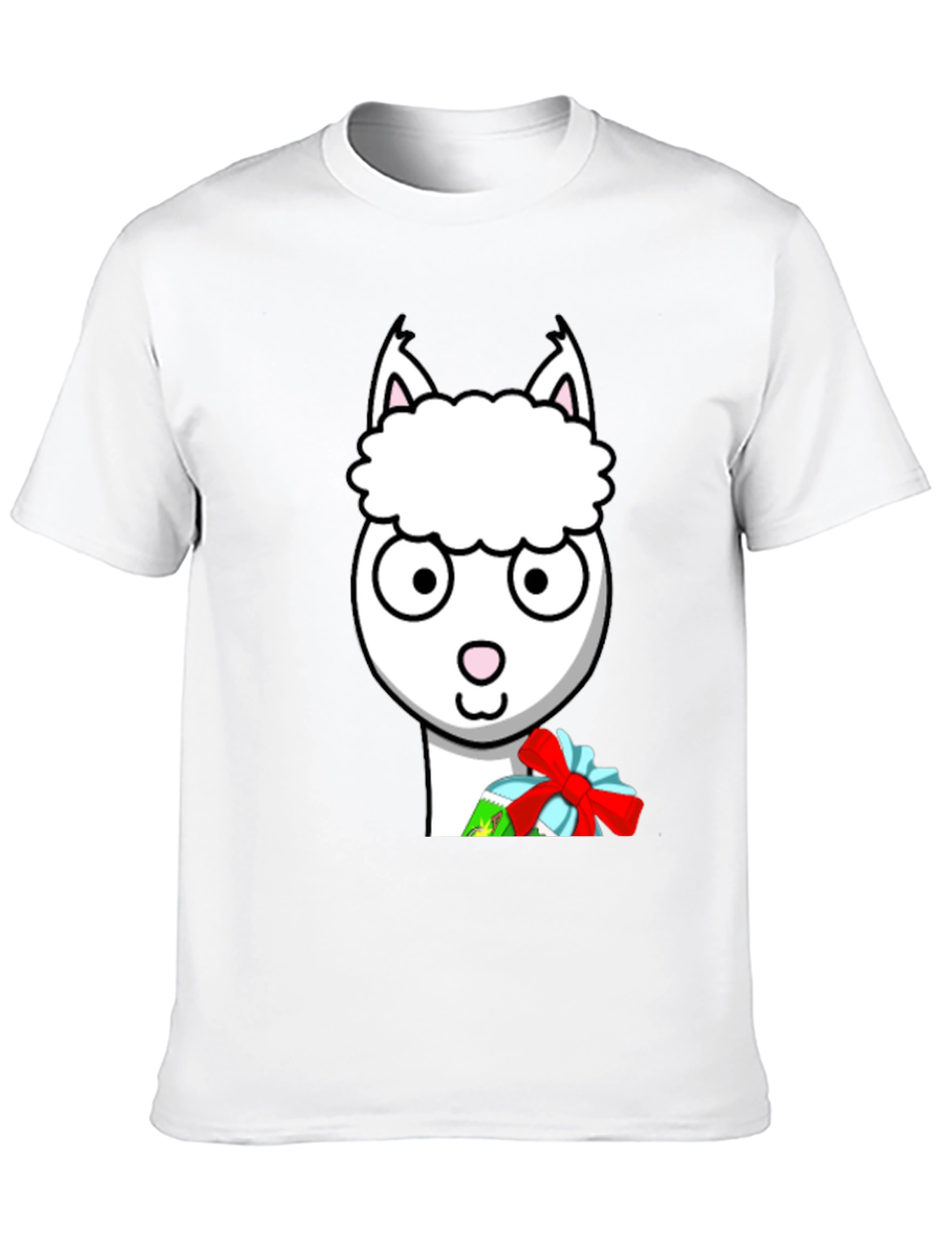 Alpaca Gift Tee - Cute Holiday Shirt