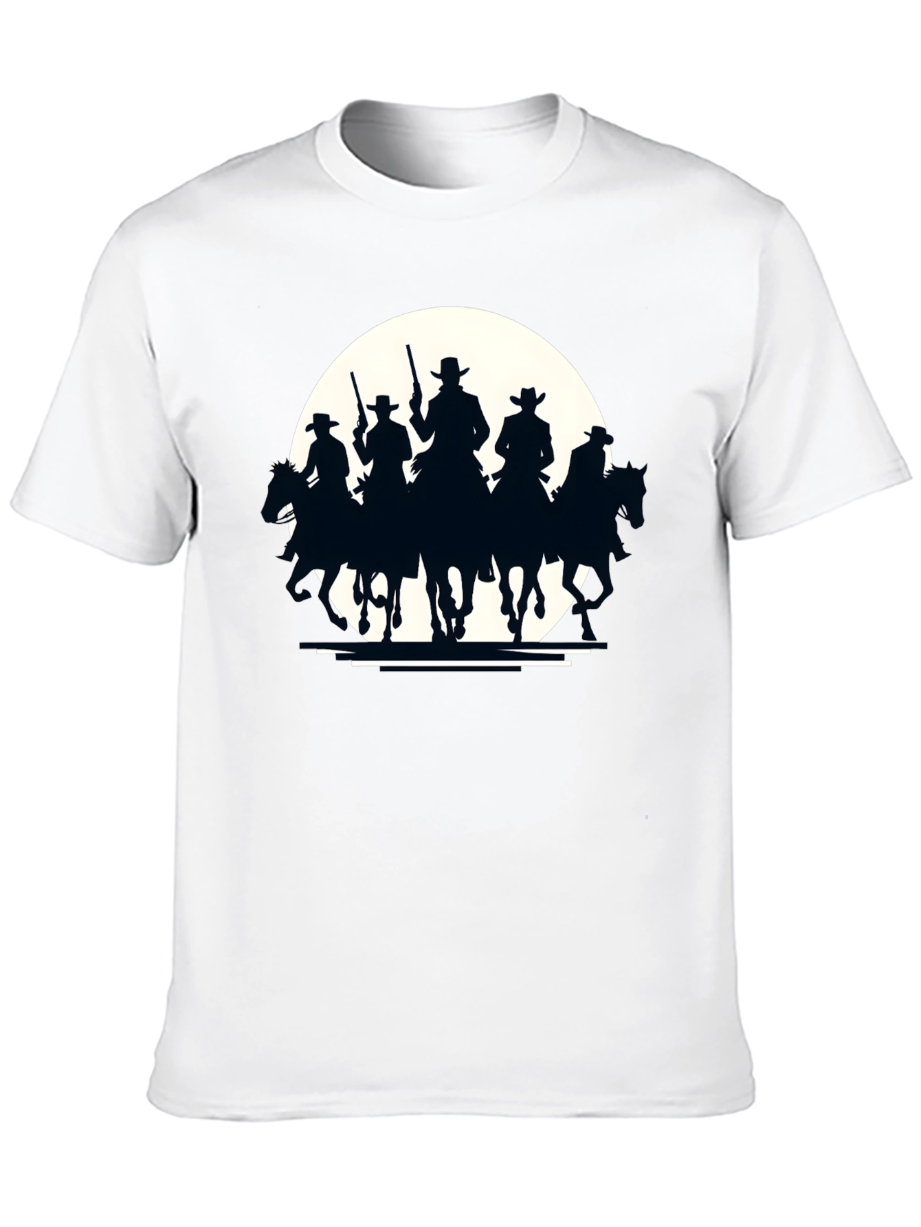 Western Riders Black T-Shirt