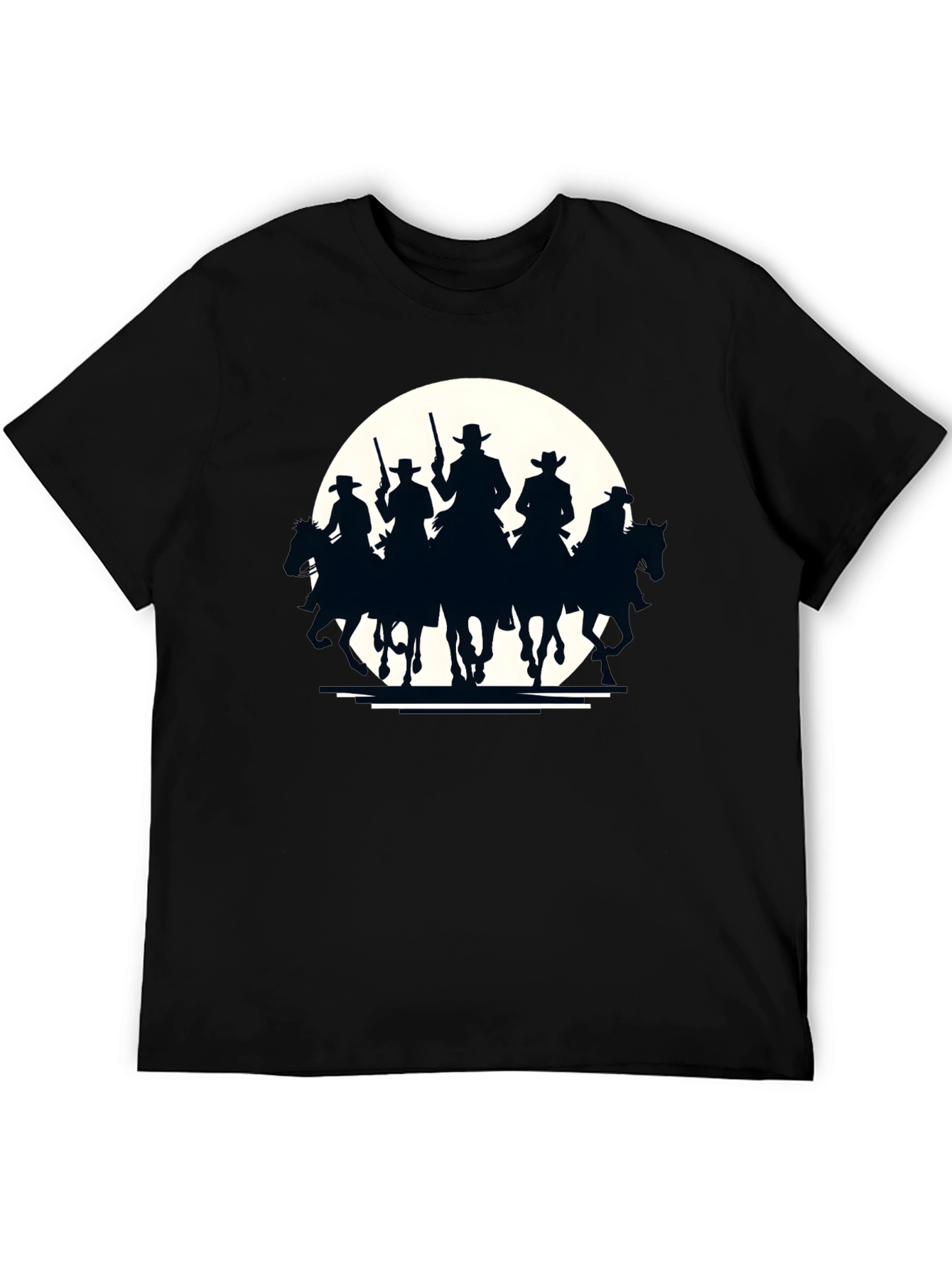 Western Riders Black T-Shirt