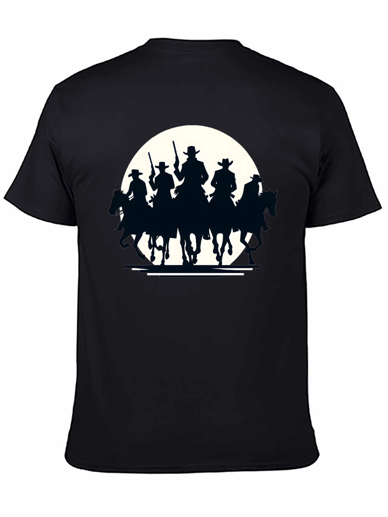 Western Riders Black T-Shirt