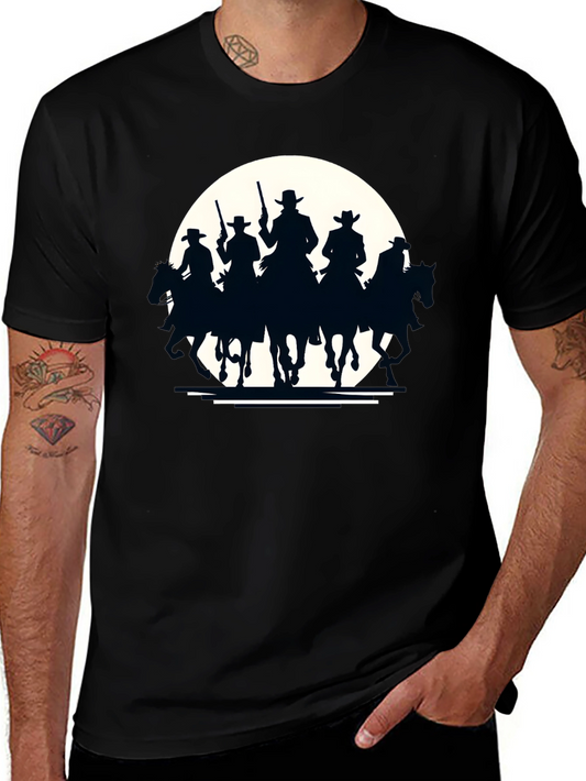 Western Riders Black T-Shirt